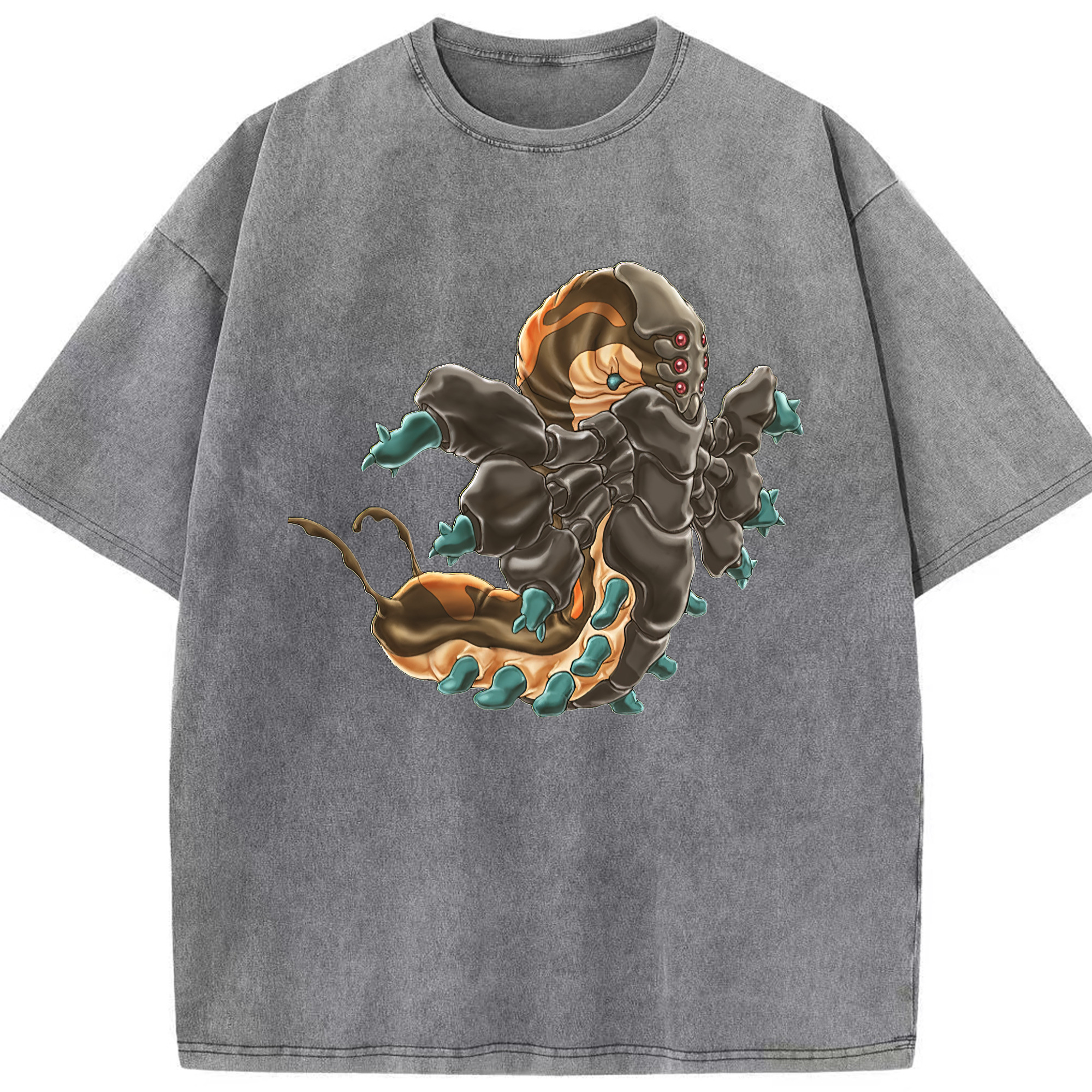 （画像用） 遊☆戯☆王 Yu-Gi-Oh! 綿100% ヴィンテージ風 半袖Tシャツ（フロントプリント）