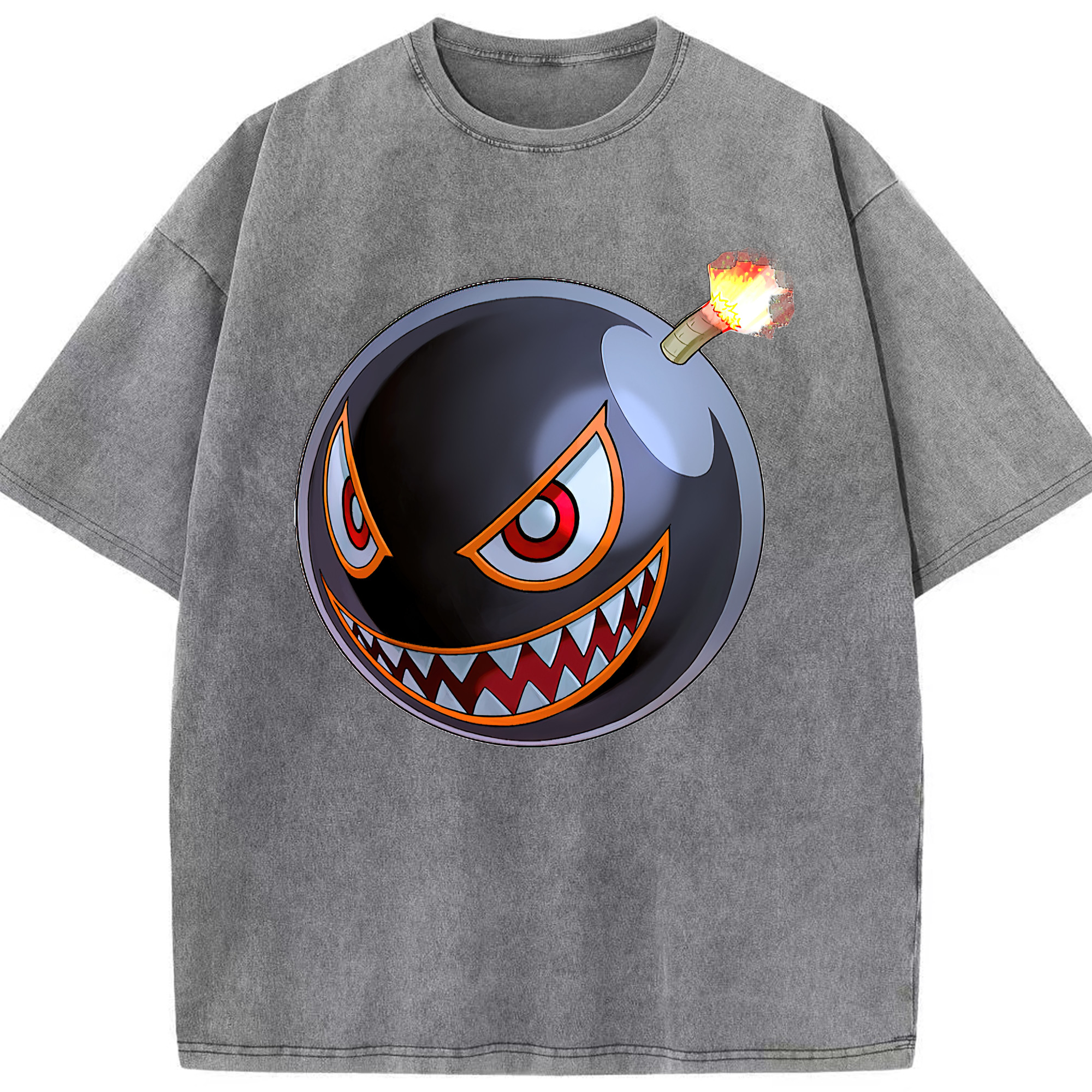 （画像用） 遊☆戯☆王 Yu-Gi-Oh! 綿100% ヴィンテージ風 半袖Tシャツ（フロントプリント）