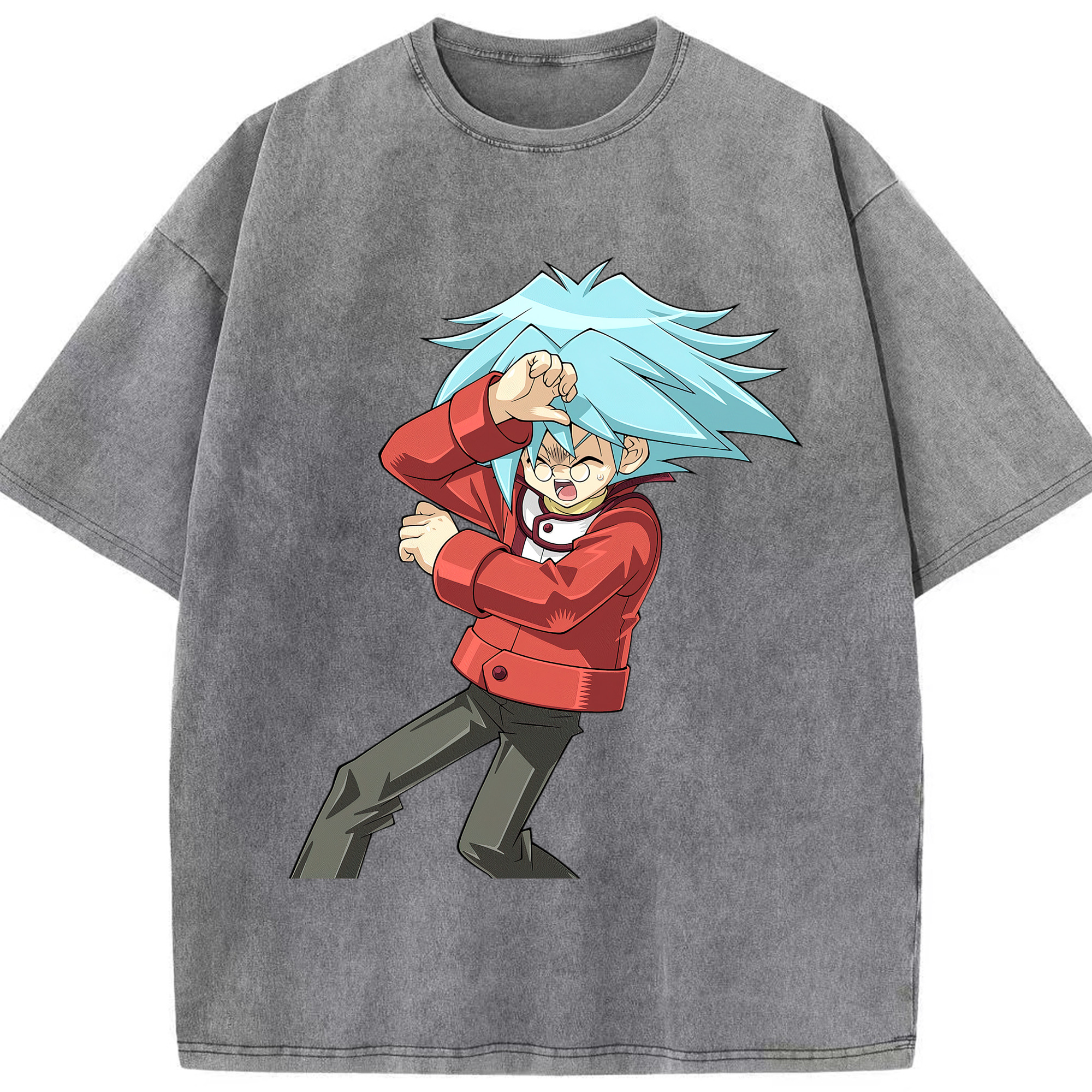 （画像用） 遊☆戯☆王 Yu-Gi-Oh! 綿100% ヴィンテージ風 半袖Tシャツ（フロントプリント）