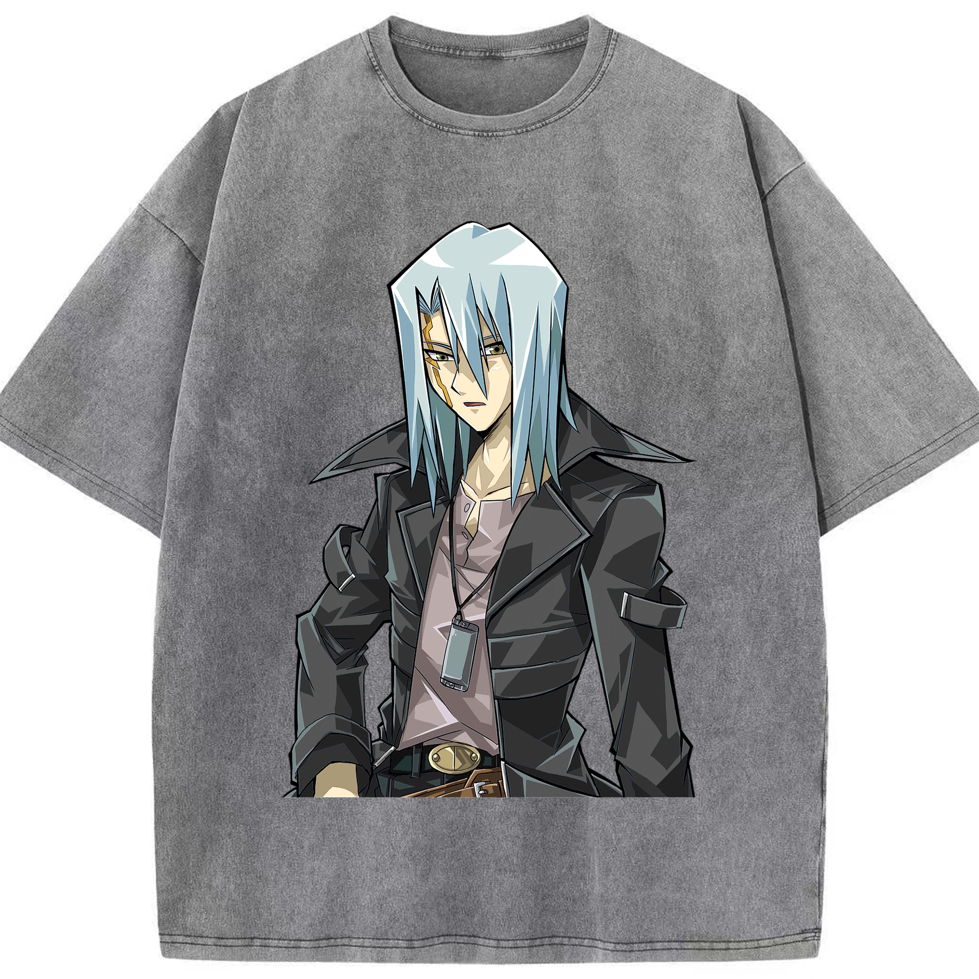 （画像用） 遊☆戯☆王 Yu-Gi-Oh! 綿100% ヴィンテージ風 半袖Tシャツ（フロントプリント）