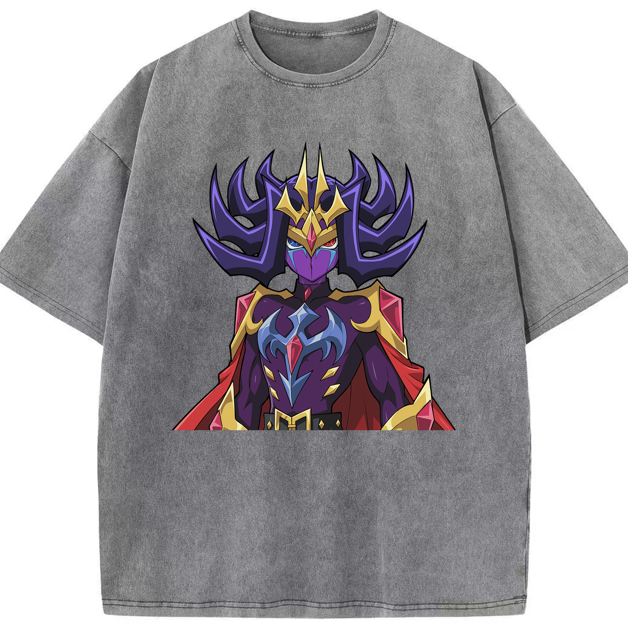 （画像用） 遊☆戯☆王 Yu-Gi-Oh! 綿100% ヴィンテージ風 半袖Tシャツ（フロントプリント）