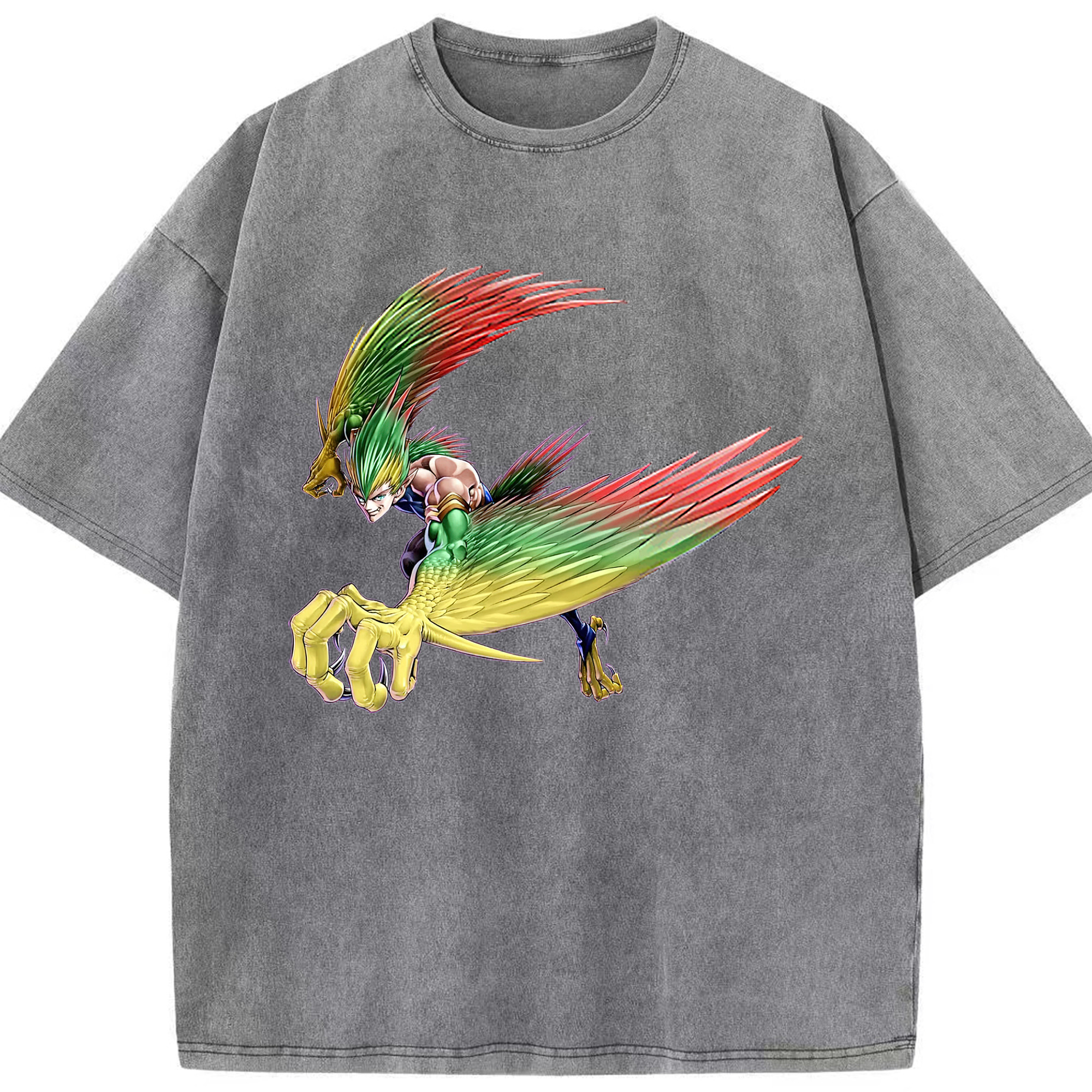 （画像用） 遊☆戯☆王 Yu-Gi-Oh! 綿100% ヴィンテージ風 半袖Tシャツ（フロントプリント）