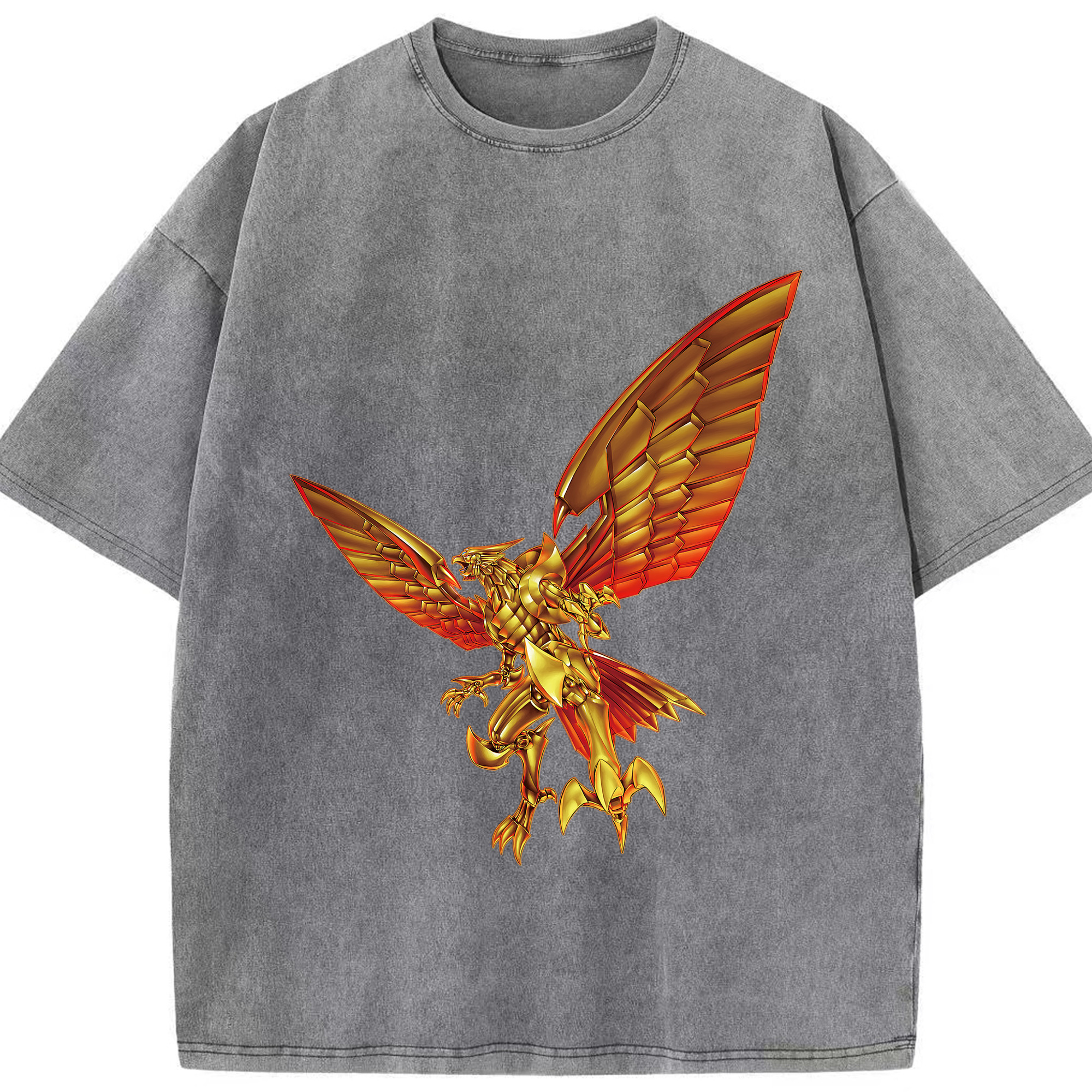 （画像用） 遊☆戯☆王 Yu-Gi-Oh! 綿100% ヴィンテージ風 半袖Tシャツ（フロントプリント）