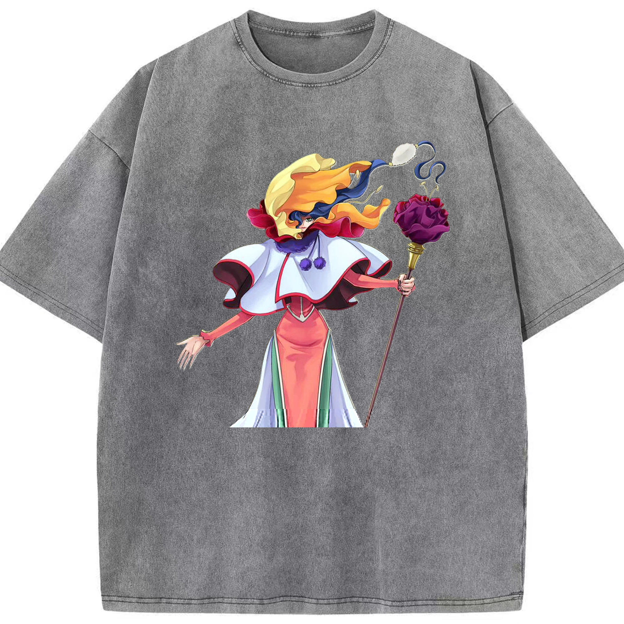 （画像用） 遊☆戯☆王 Yu-Gi-Oh! 綿100% ヴィンテージ風 半袖Tシャツ（フロントプリント）