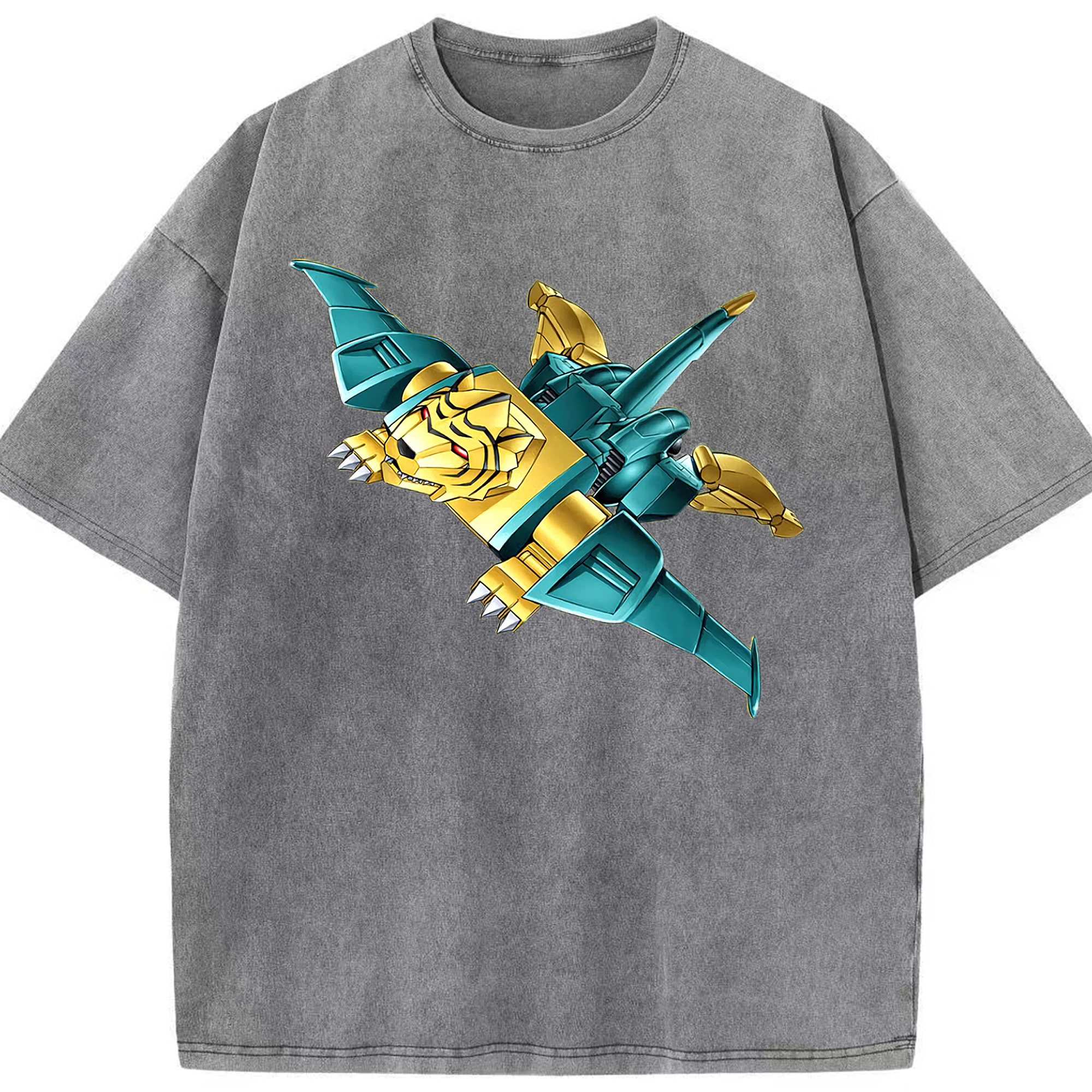 （画像用） 遊☆戯☆王 Yu-Gi-Oh! 綿100% ヴィンテージ風 半袖Tシャツ（フロントプリント）