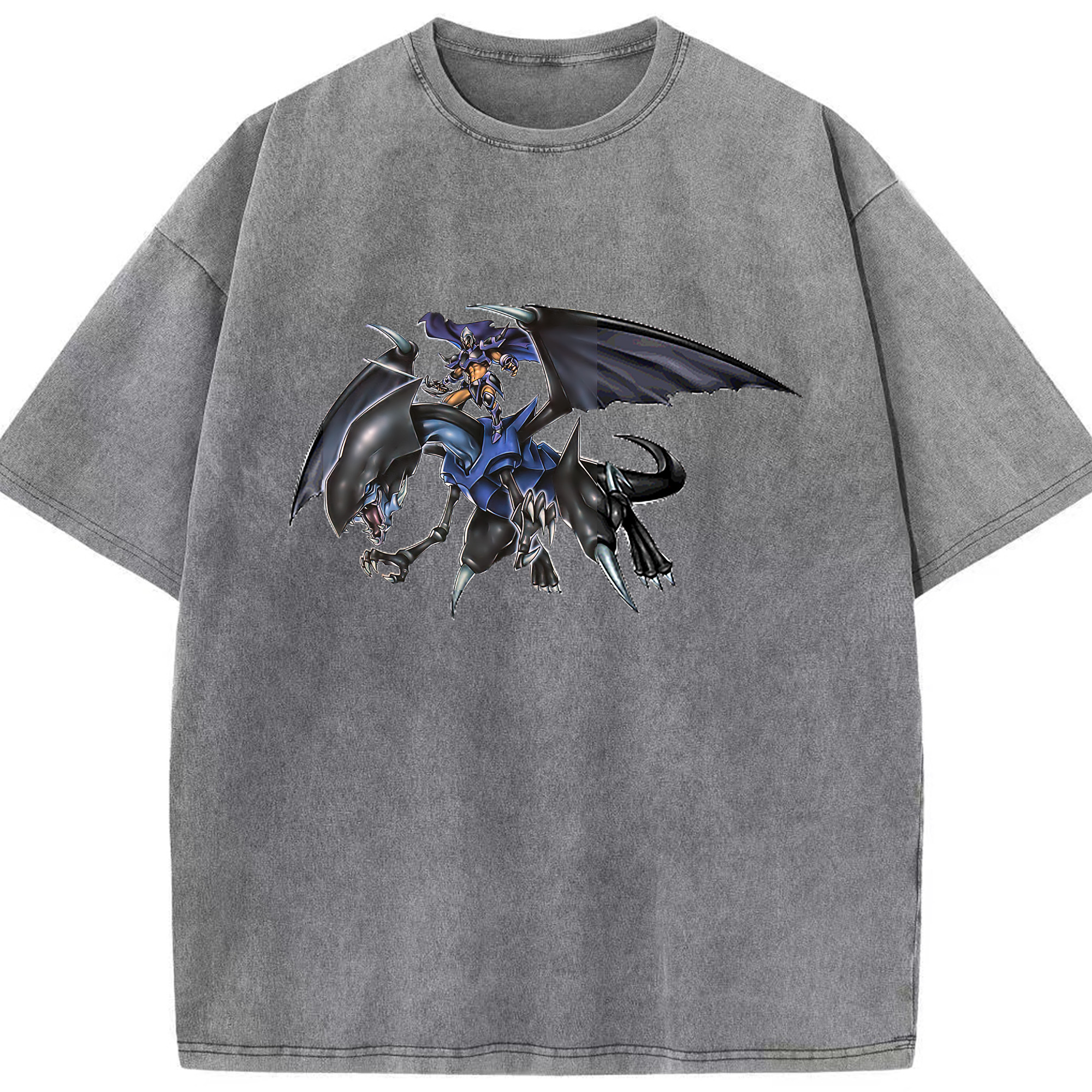 （画像用） 遊☆戯☆王 Yu-Gi-Oh! 綿100% ヴィンテージ風 半袖Tシャツ（フロントプリント）