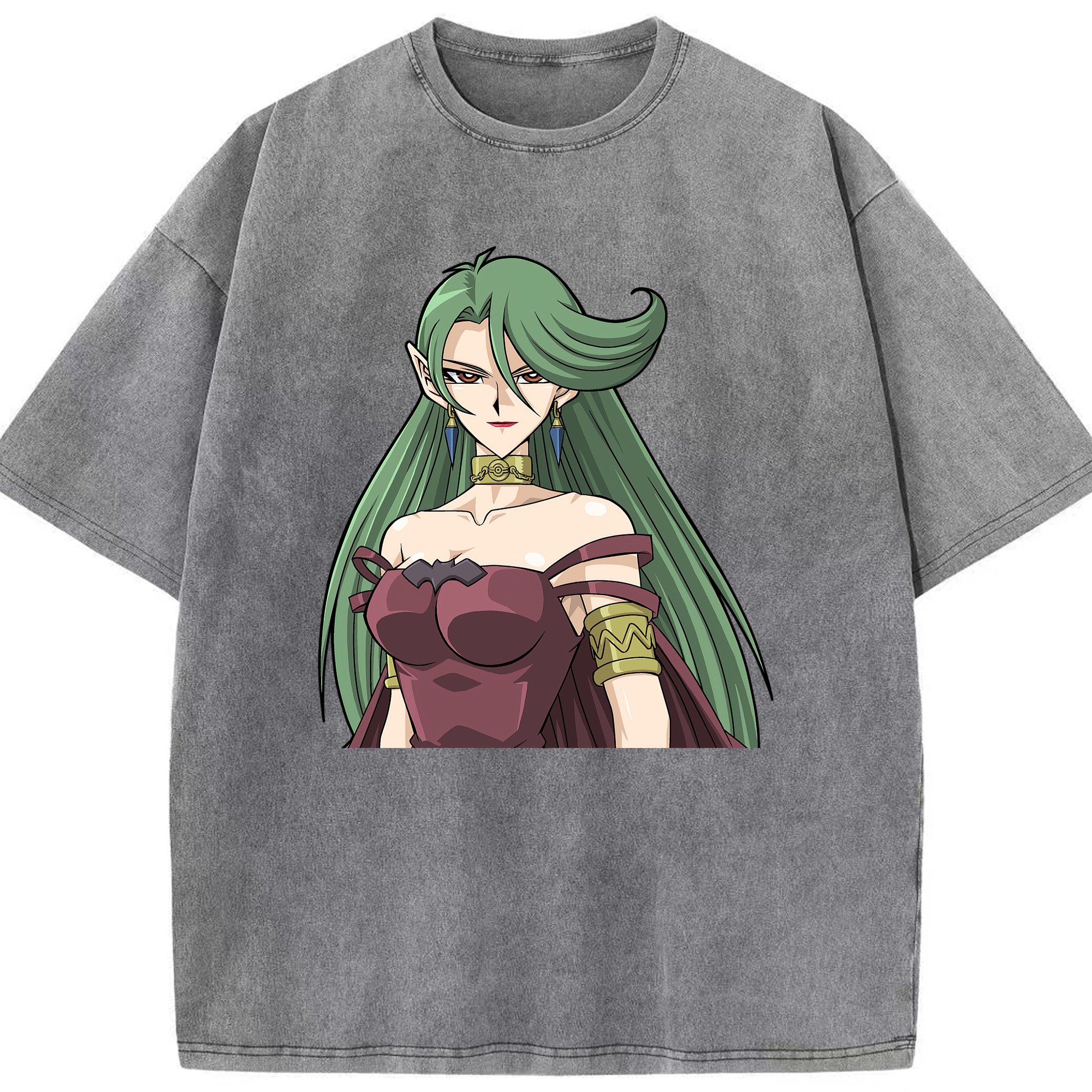 （画像用） 遊☆戯☆王 Yu-Gi-Oh! 綿100% ヴィンテージ風 半袖Tシャツ（フロントプリント）