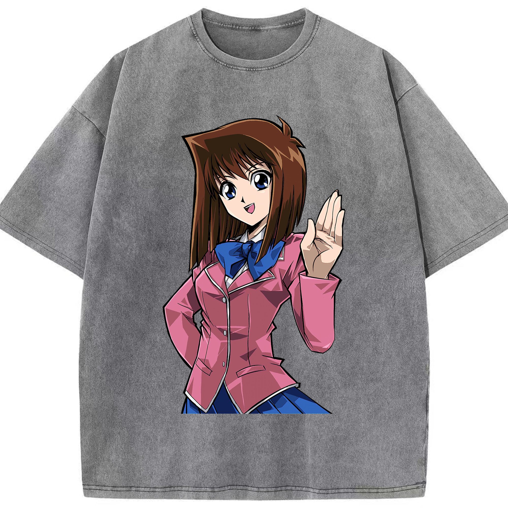 （画像用） 遊☆戯☆王 Yu-Gi-Oh! 綿100% ヴィンテージ風 半袖Tシャツ（フロントプリント）