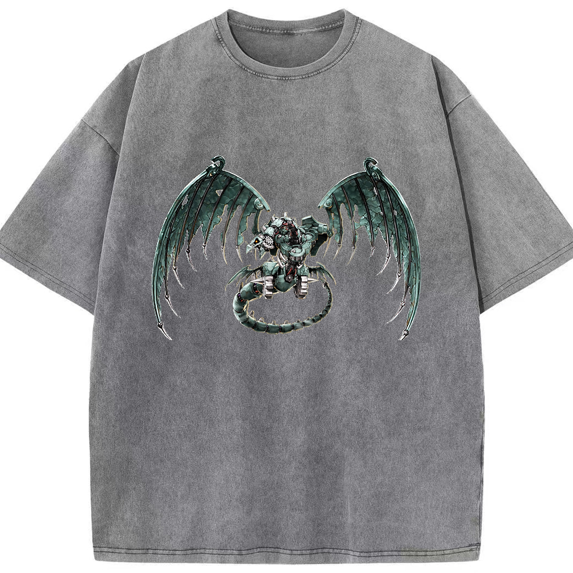 （画像用） 遊☆戯☆王 Yu-Gi-Oh! 綿100% ヴィンテージ風 半袖Tシャツ（フロントプリント）