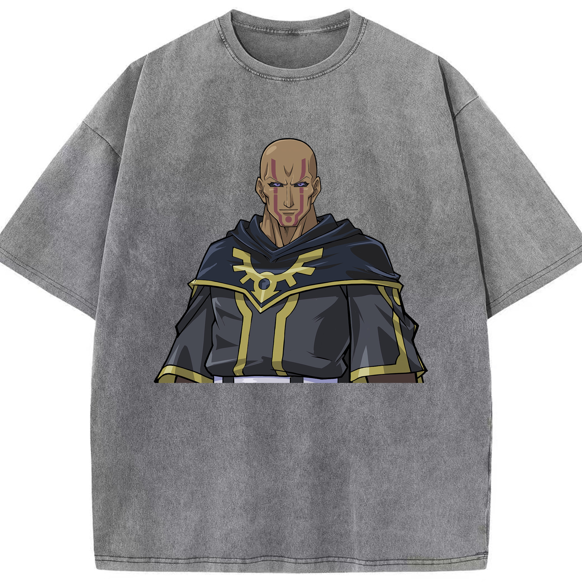 （画像用） 遊☆戯☆王 Yu-Gi-Oh! 綿100% ヴィンテージ風 半袖Tシャツ（フロントプリント）