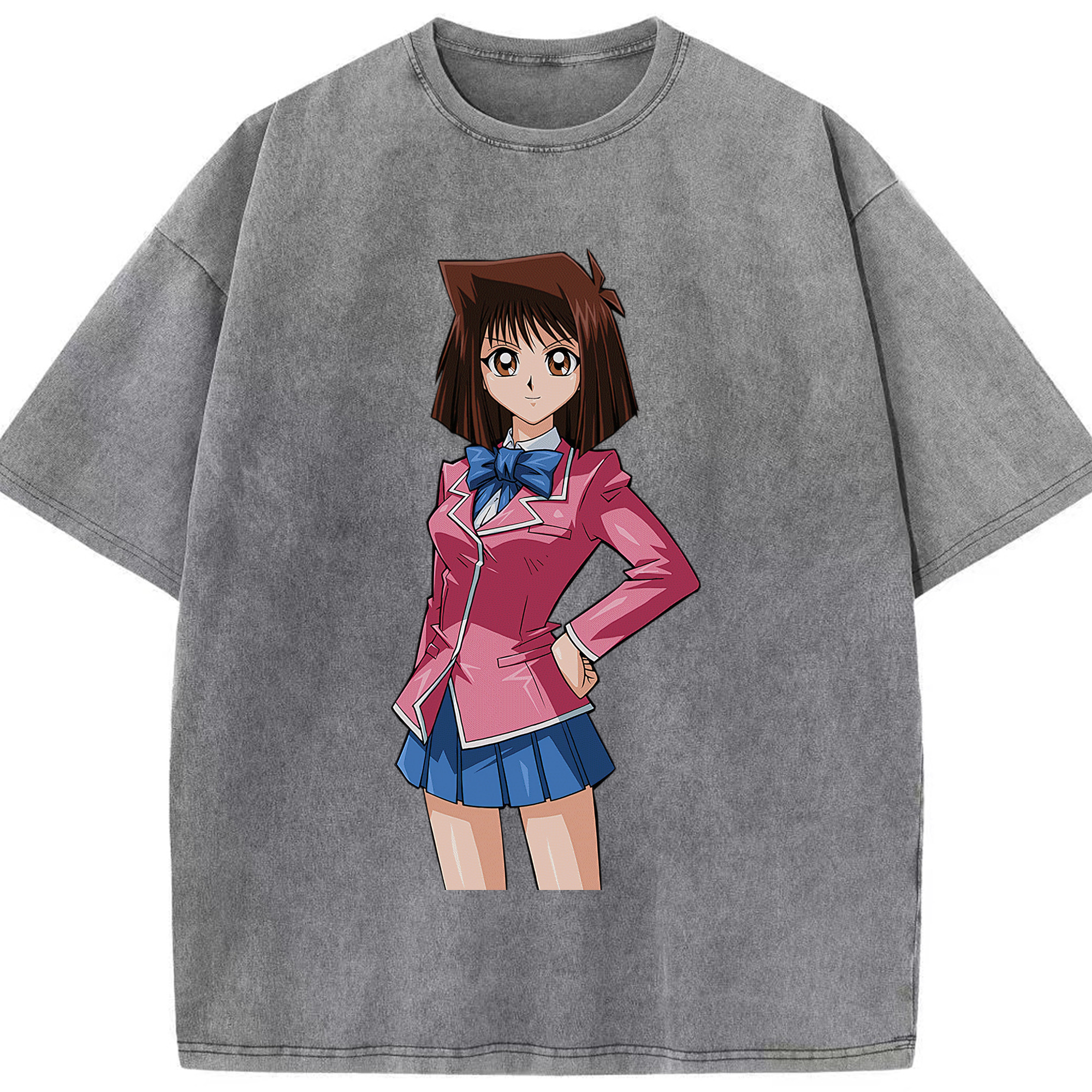 （画像用） 遊☆戯☆王 Yu-Gi-Oh! 綿100% ヴィンテージ風 半袖Tシャツ（フロントプリント）
