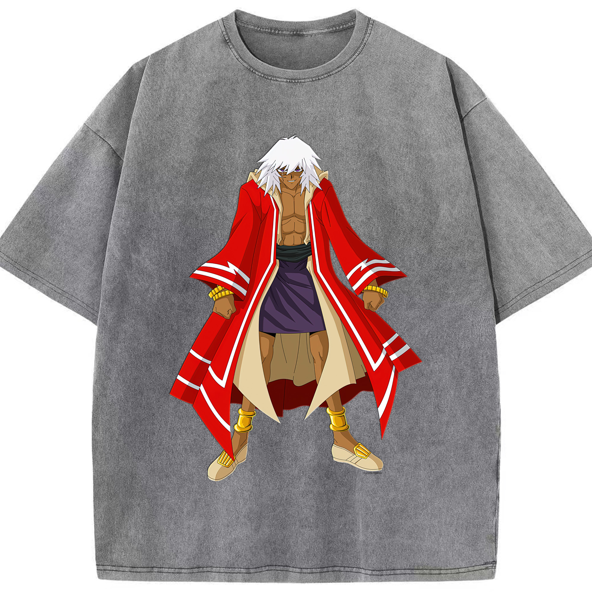 （画像用） 遊☆戯☆王 Yu-Gi-Oh! 綿100% ヴィンテージ風 半袖Tシャツ（フロントプリント）