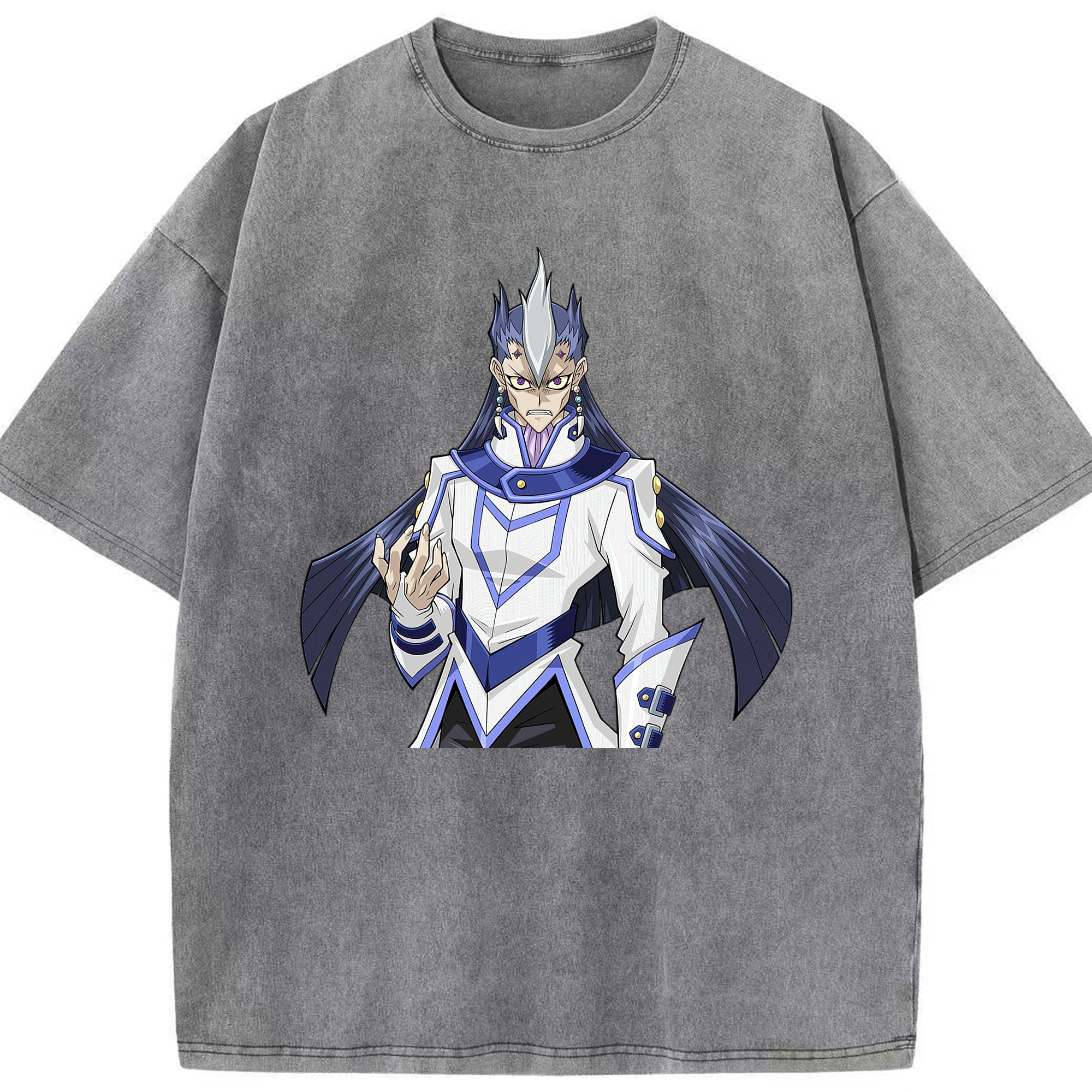 （画像用） 遊☆戯☆王 Yu-Gi-Oh! 綿100% ヴィンテージ風 半袖Tシャツ（フロントプリント）