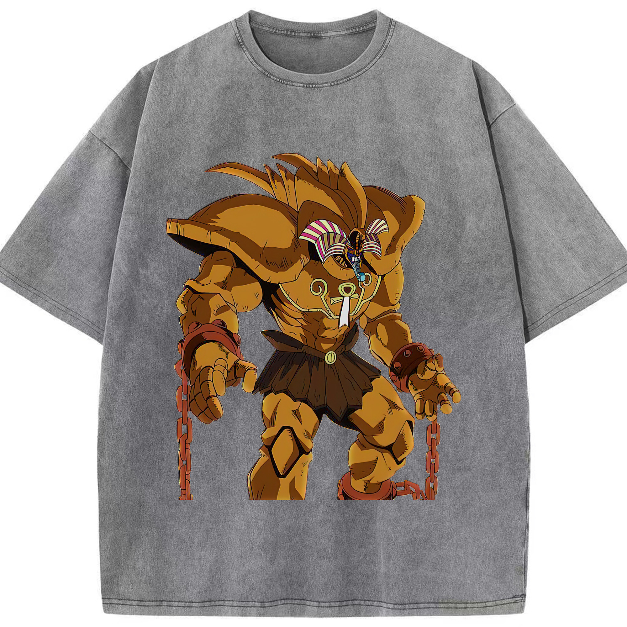 （画像用） 遊☆戯☆王 Yu-Gi-Oh! 綿100% ヴィンテージ風 半袖Tシャツ（フロントプリント）