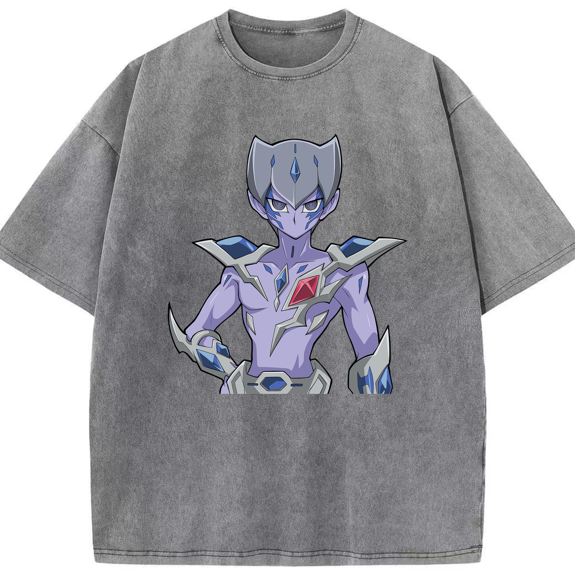 （画像用） 遊☆戯☆王 Yu-Gi-Oh! 綿100% ヴィンテージ風 半袖Tシャツ（フロントプリント）