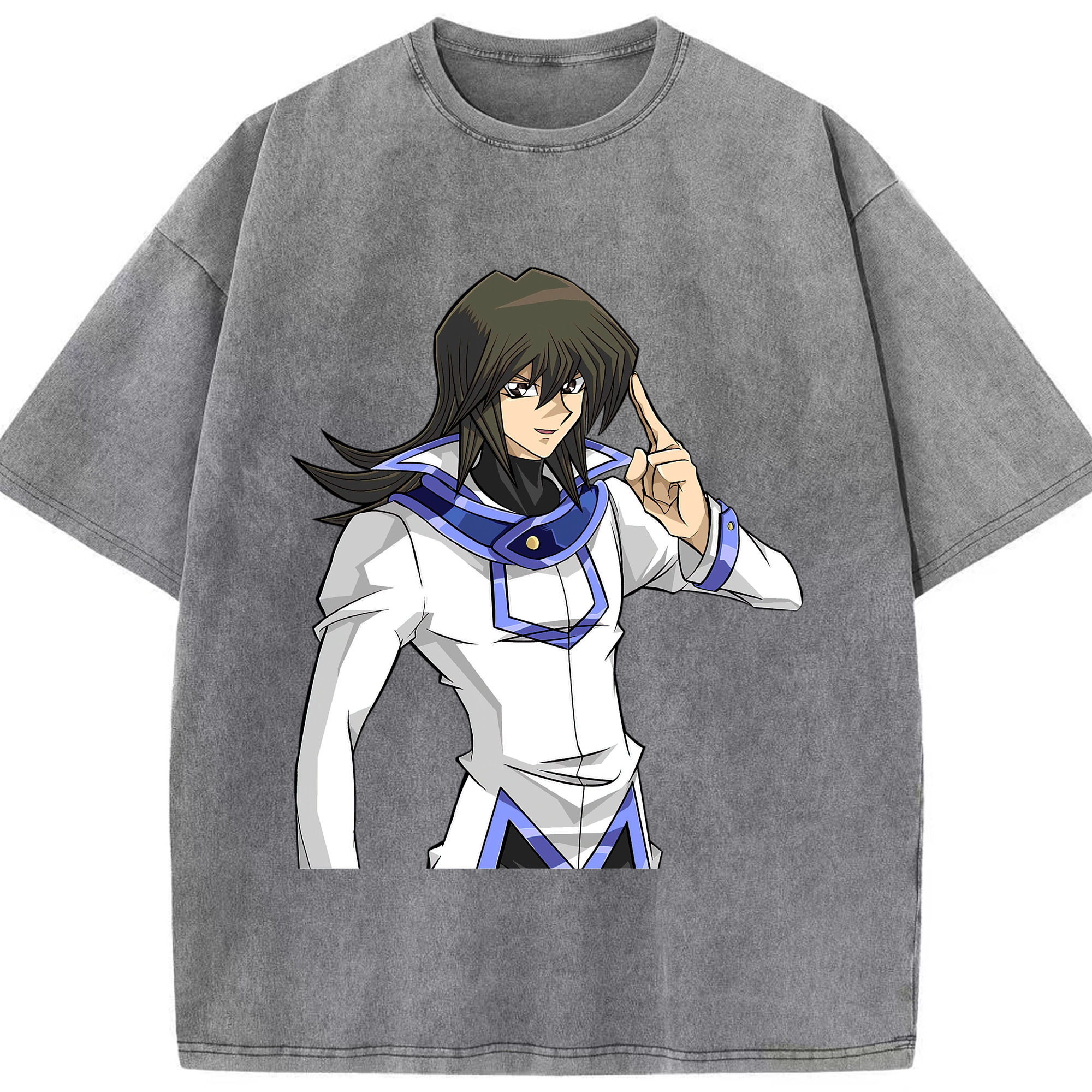 （画像用） 遊☆戯☆王 Yu-Gi-Oh! 綿100% ヴィンテージ風 半袖Tシャツ（フロントプリント）
