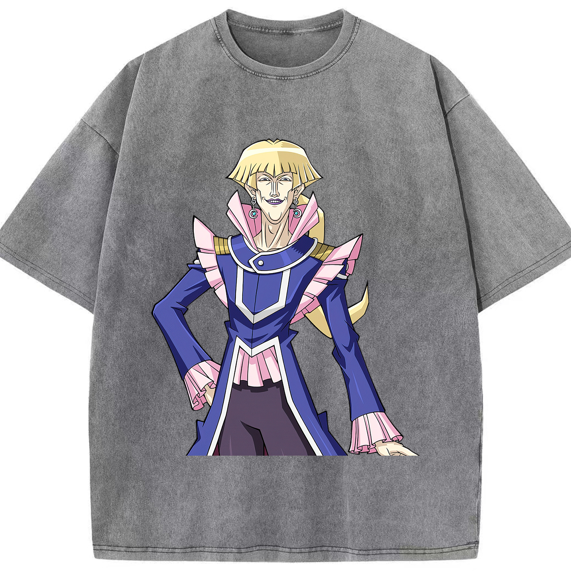 （画像用） 遊☆戯☆王 Yu-Gi-Oh! 綿100% ヴィンテージ風 半袖Tシャツ（フロントプリント）