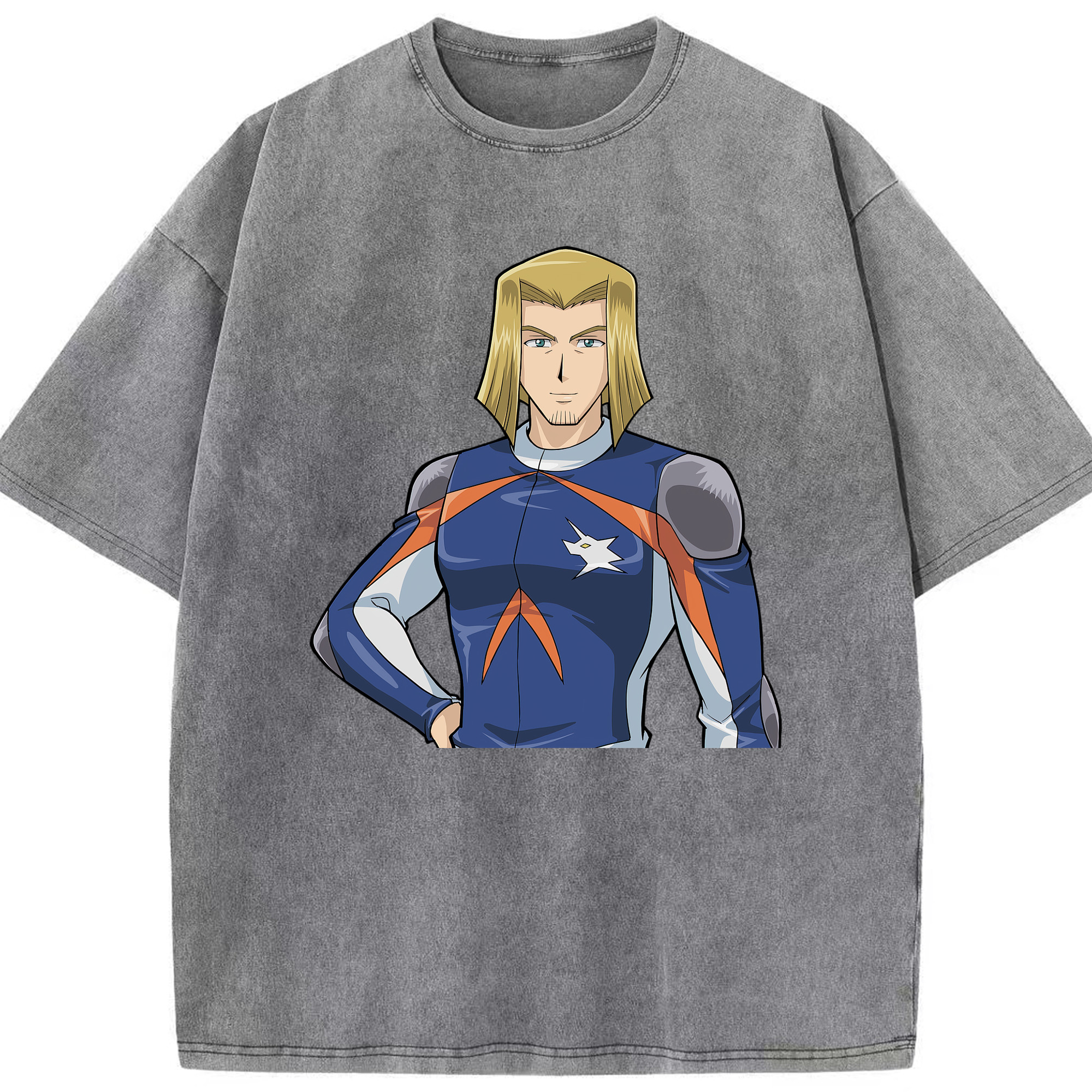 （画像用） 遊☆戯☆王 Yu-Gi-Oh! 綿100% ヴィンテージ風 半袖Tシャツ（フロントプリント）