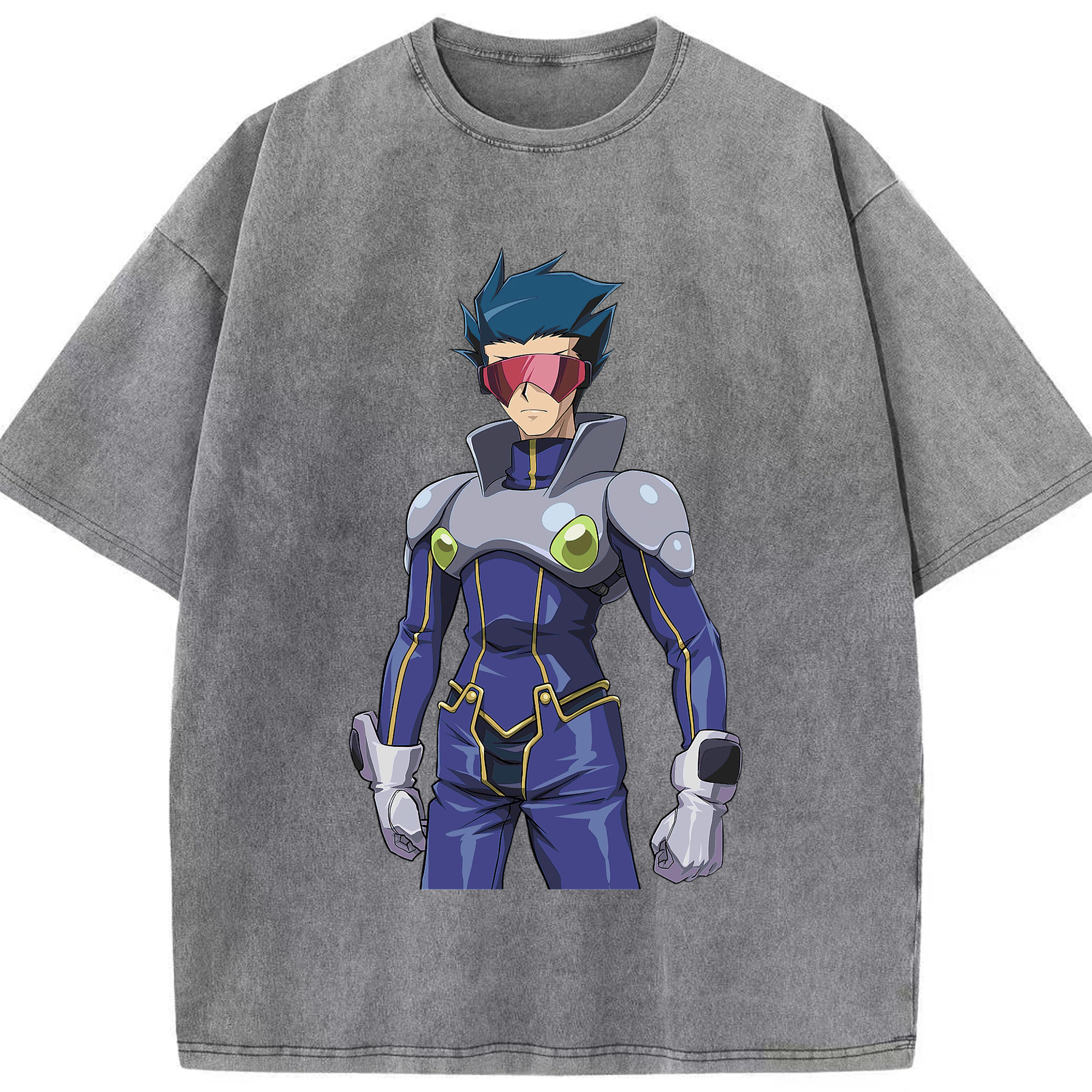 （画像用） 遊☆戯☆王 Yu-Gi-Oh! 綿100% ヴィンテージ風 半袖Tシャツ（フロントプリント）