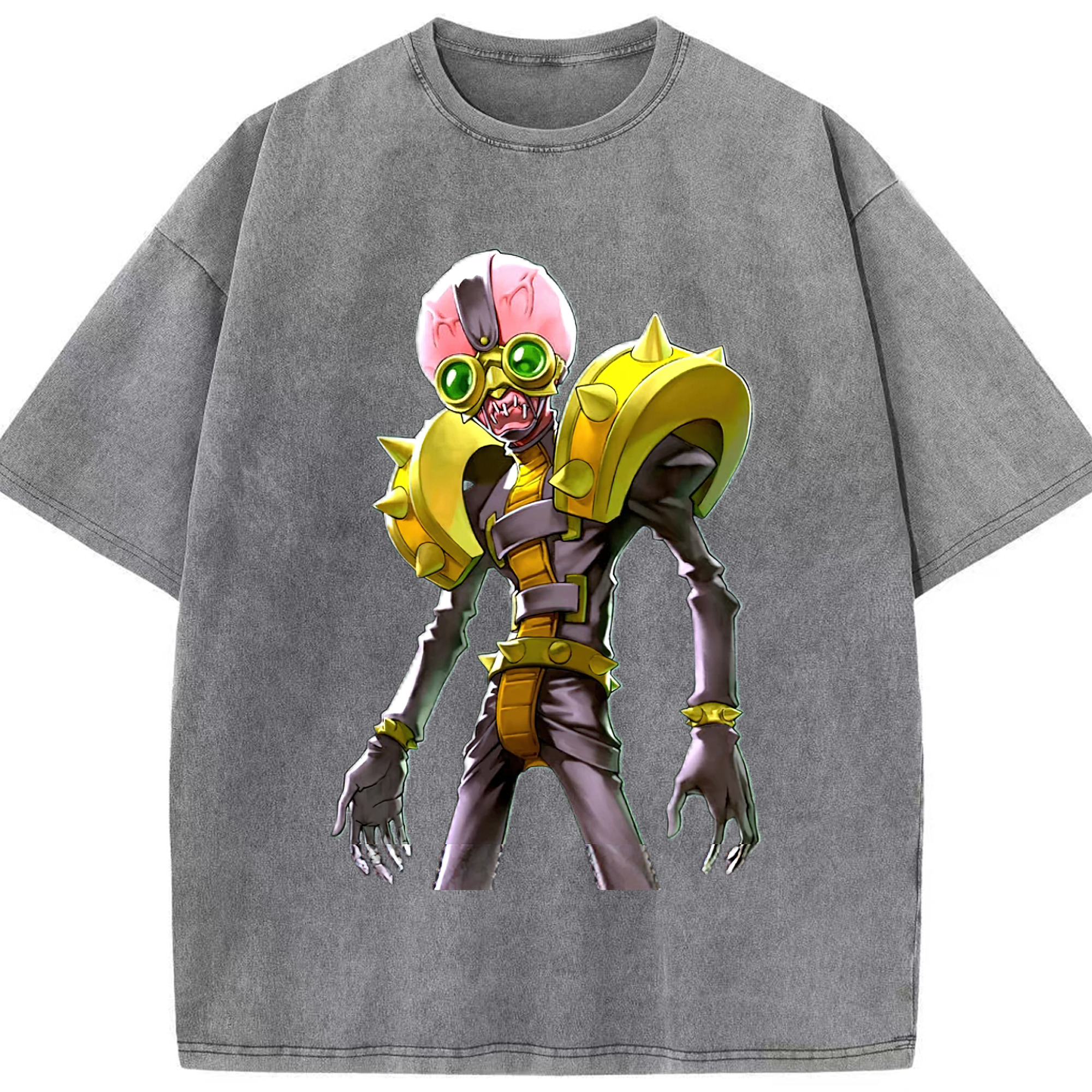 （画像用） 遊☆戯☆王 Yu-Gi-Oh! 綿100% ヴィンテージ風 半袖Tシャツ（フロントプリント）