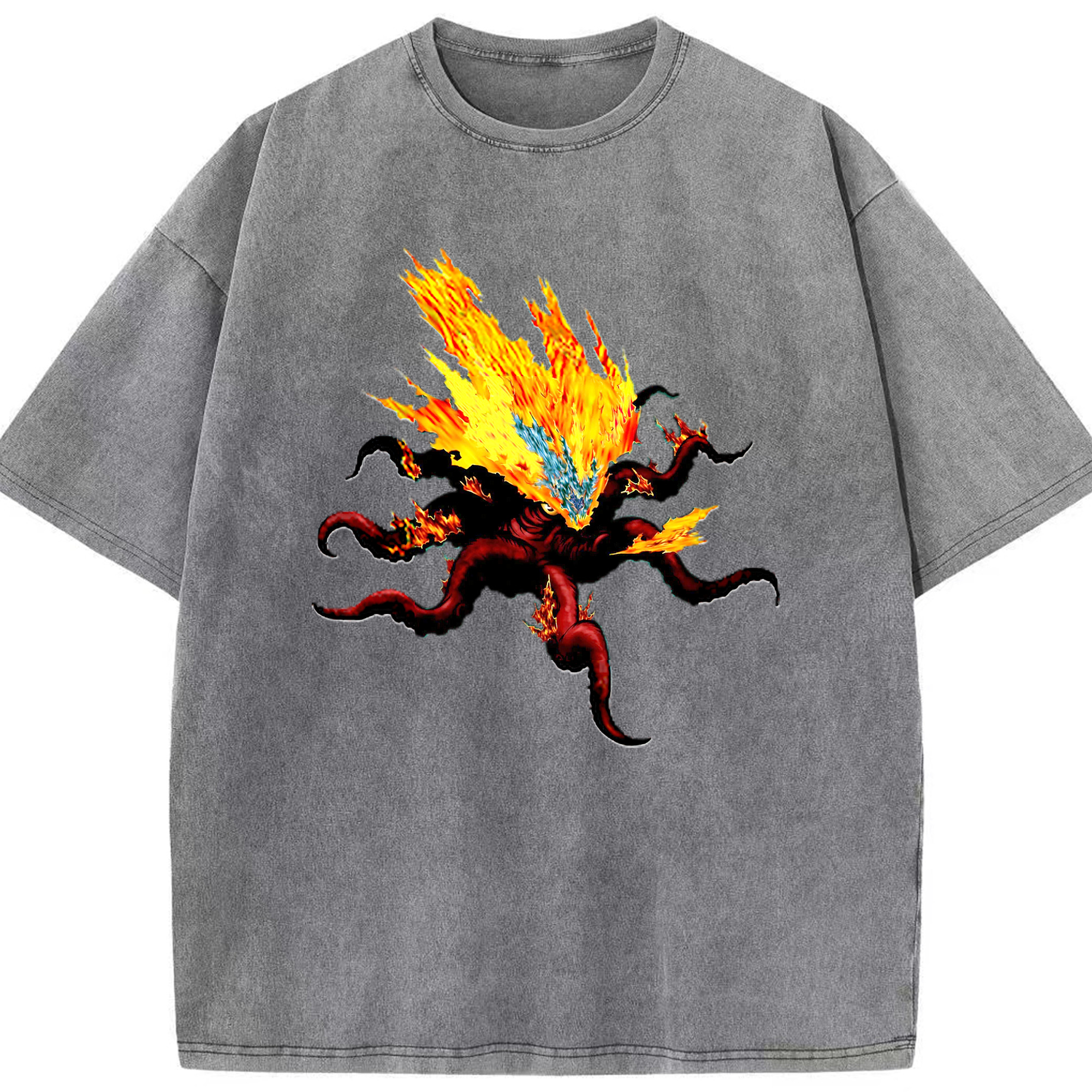 （画像用） 遊☆戯☆王 Yu-Gi-Oh! 綿100% ヴィンテージ風 半袖Tシャツ（フロントプリント）