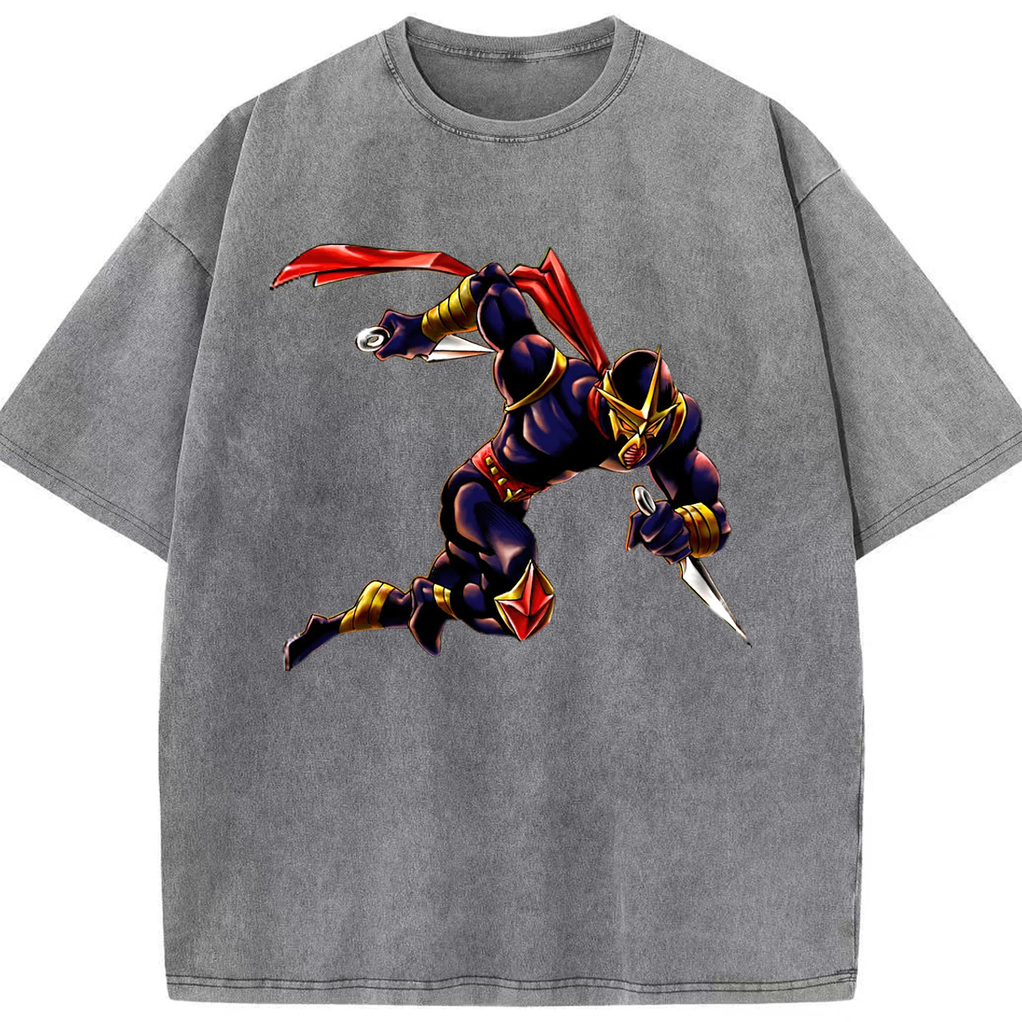 （画像用） 遊☆戯☆王 Yu-Gi-Oh! 綿100% ヴィンテージ風 半袖Tシャツ（フロントプリント）