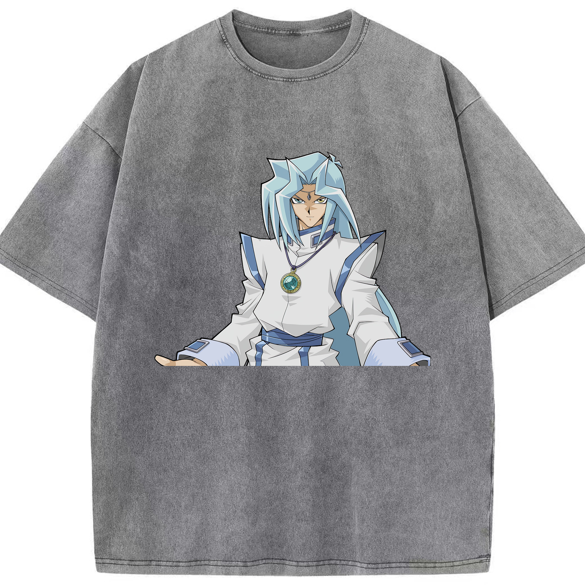 （画像用） 遊☆戯☆王 Yu-Gi-Oh! 綿100% ヴィンテージ風 半袖Tシャツ（フロントプリント）