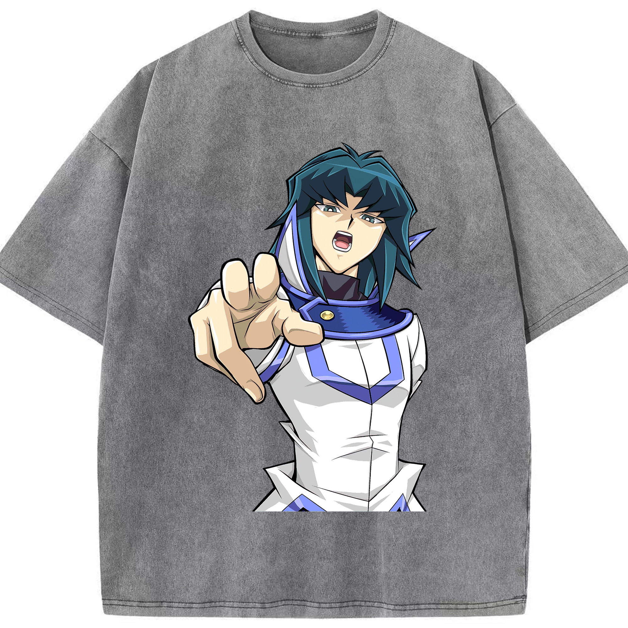 （画像用） 遊☆戯☆王 Yu-Gi-Oh! 綿100% ヴィンテージ風 半袖Tシャツ（フロントプリント）
