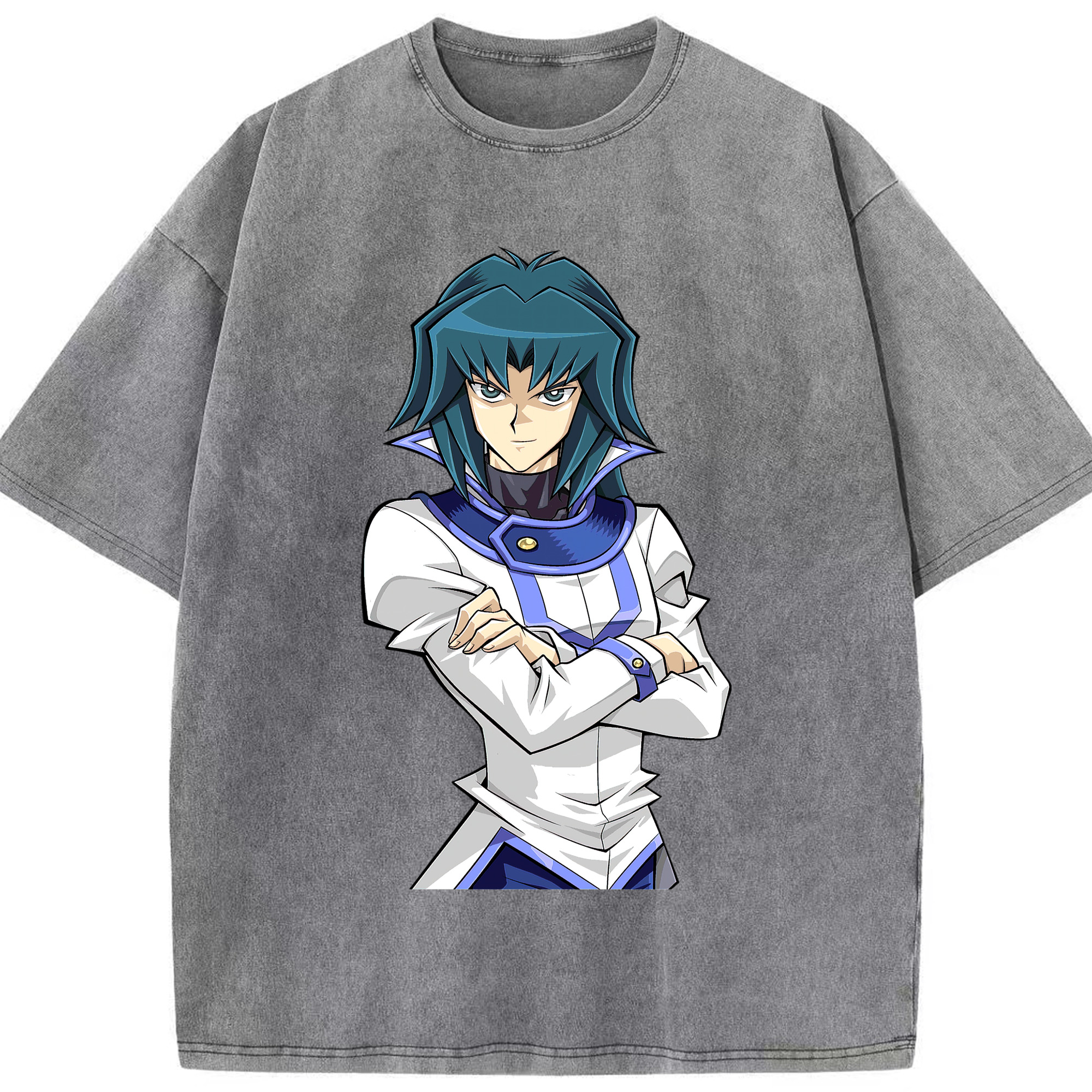 （画像用） 遊☆戯☆王 Yu-Gi-Oh! 綿100% ヴィンテージ風 半袖Tシャツ（フロントプリント）