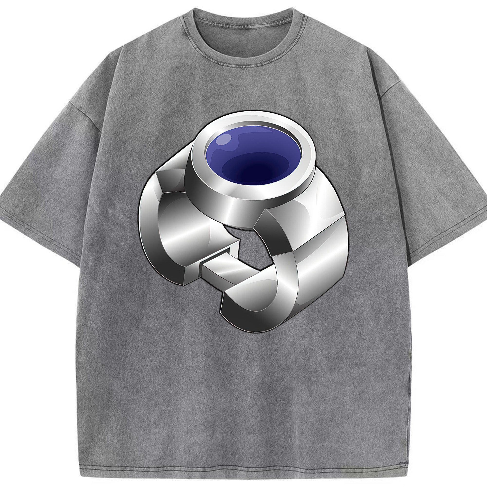 （画像用） 遊☆戯☆王 Yu-Gi-Oh! 綿100% ヴィンテージ風 半袖Tシャツ（フロントプリント）