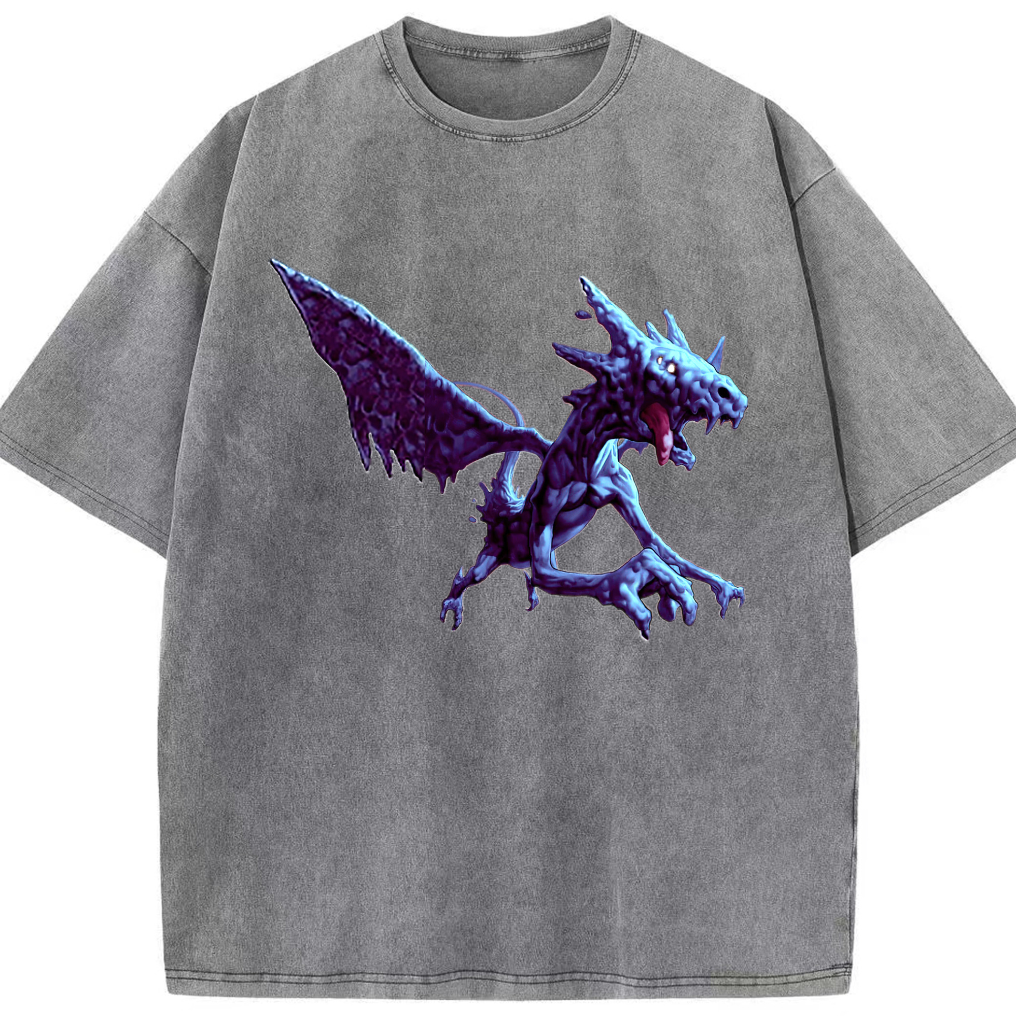 （画像用） 遊☆戯☆王 Yu-Gi-Oh! 綿100% ヴィンテージ風 半袖Tシャツ（フロントプリント）