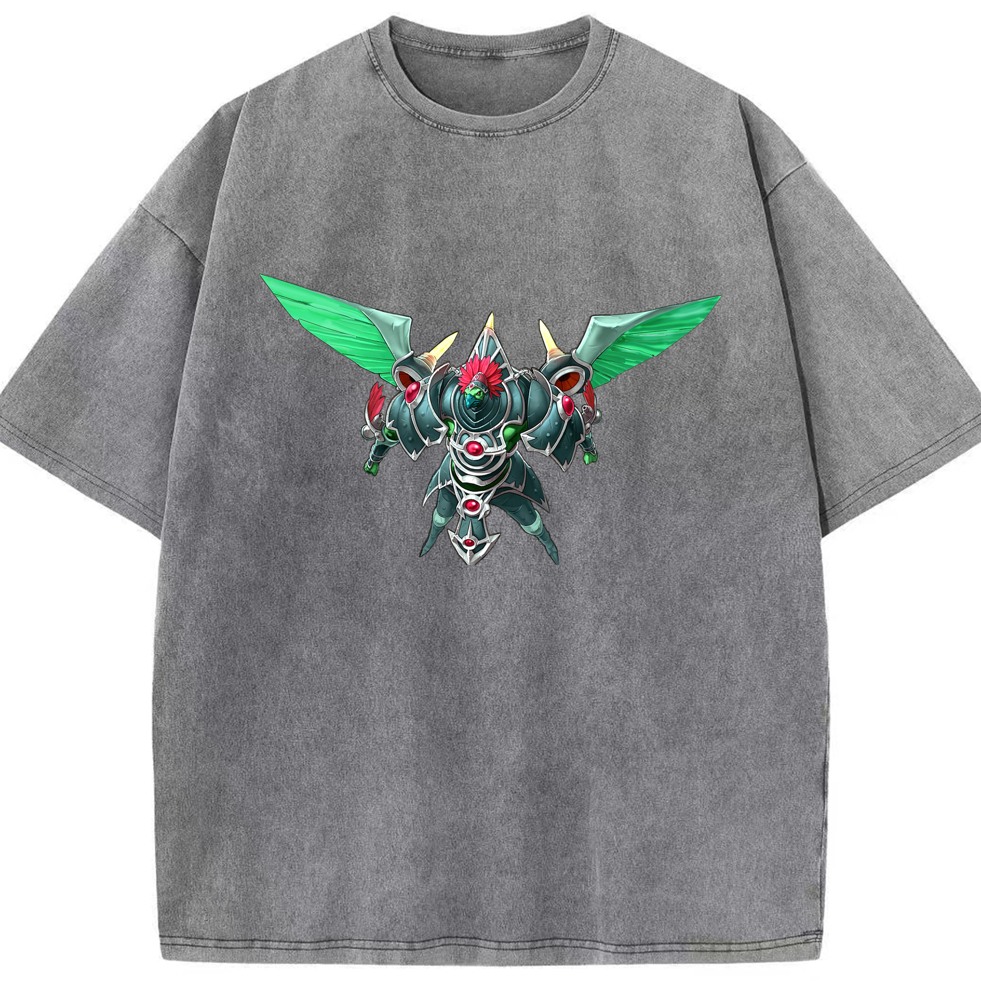 （画像用） 遊☆戯☆王 Yu-Gi-Oh! 綿100% ヴィンテージ風 半袖Tシャツ（フロントプリント）