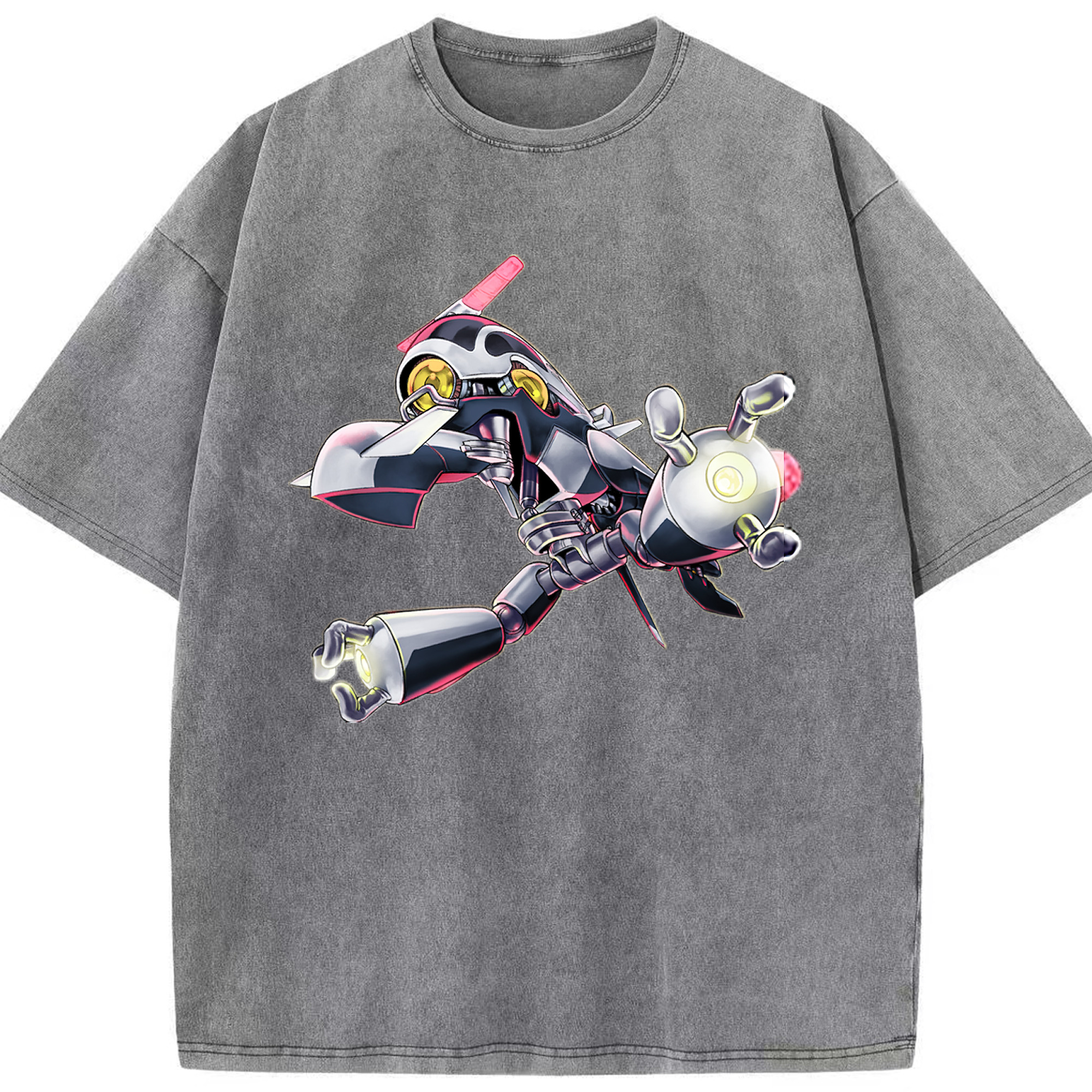 （画像用） 遊☆戯☆王 Yu-Gi-Oh! 綿100% ヴィンテージ風 半袖Tシャツ（フロントプリント）