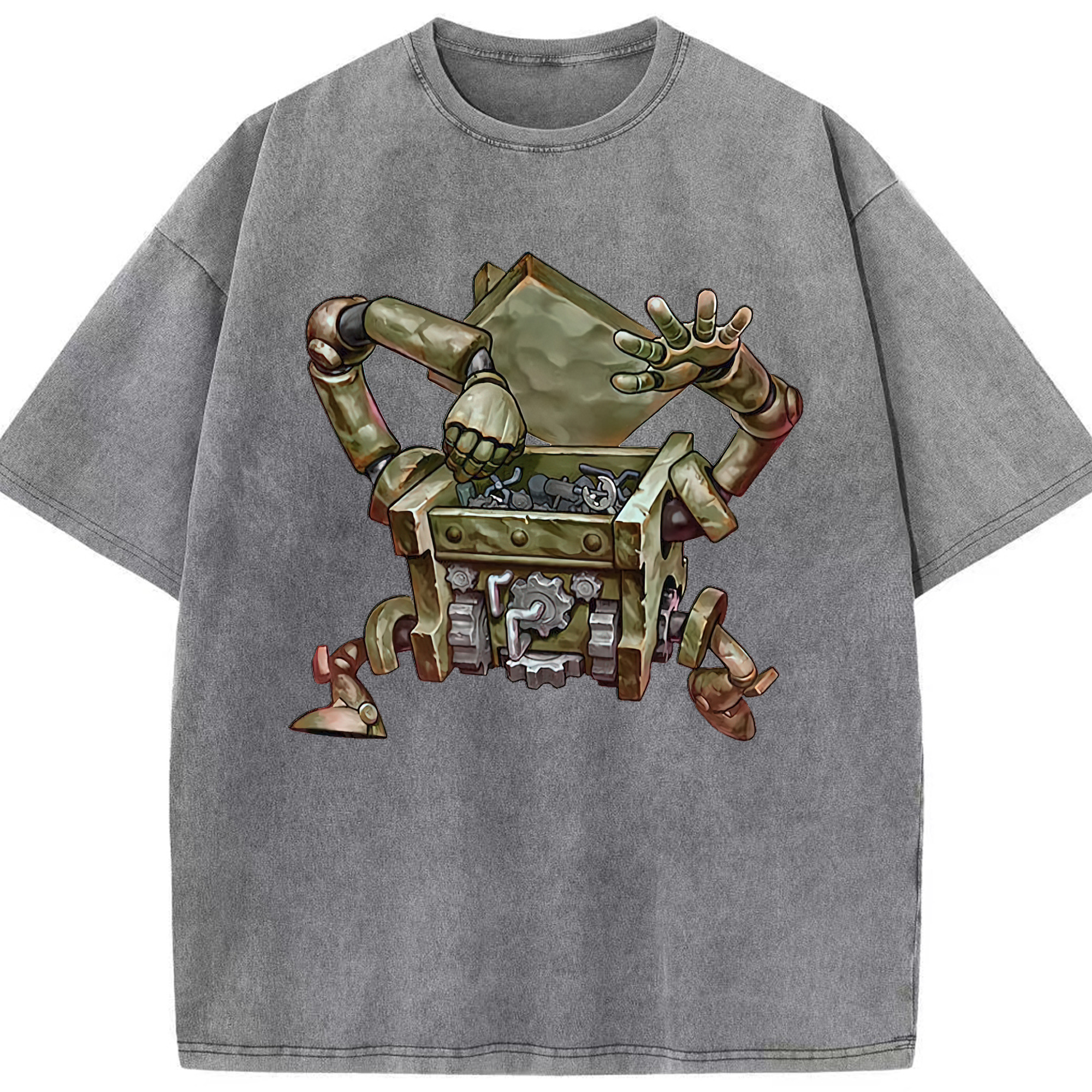 （画像用） 遊☆戯☆王 Yu-Gi-Oh! 綿100% ヴィンテージ風 半袖Tシャツ（フロントプリント）