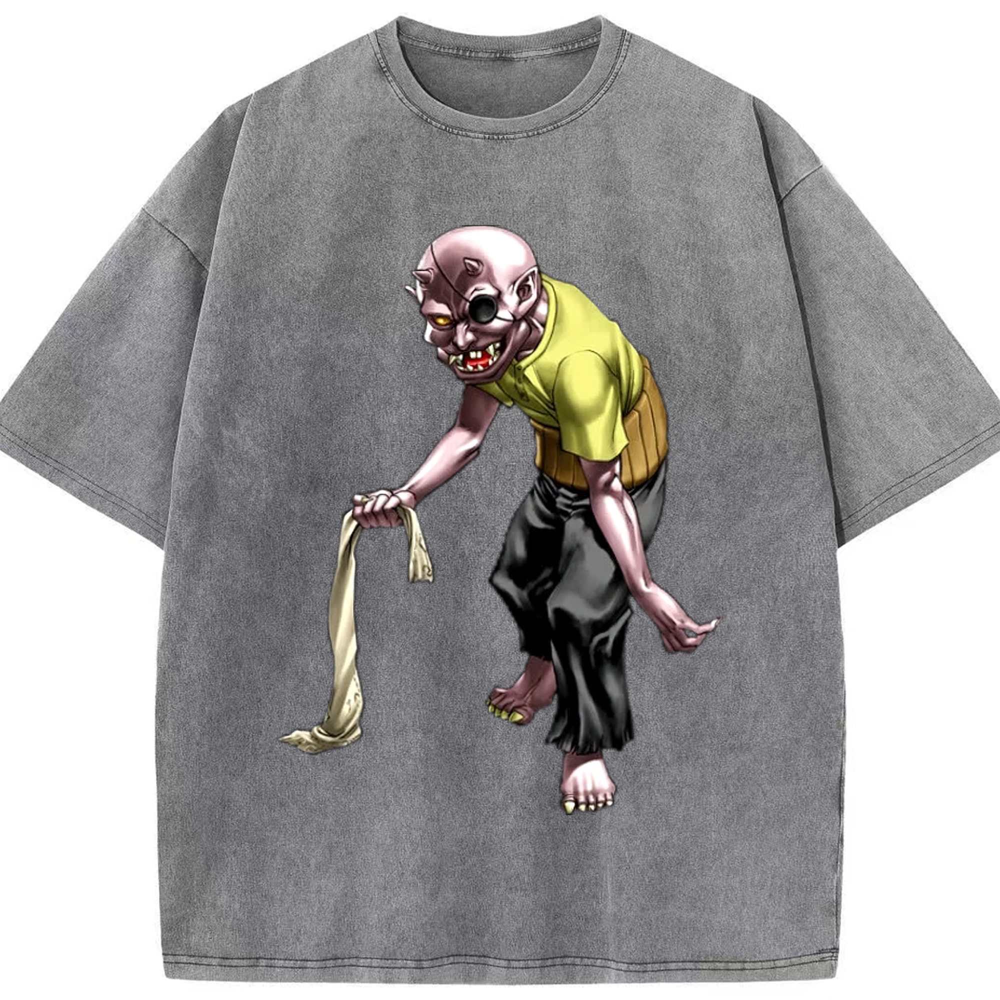 （画像用） 遊☆戯☆王 Yu-Gi-Oh! 綿100% ヴィンテージ風 半袖Tシャツ（フロントプリント）