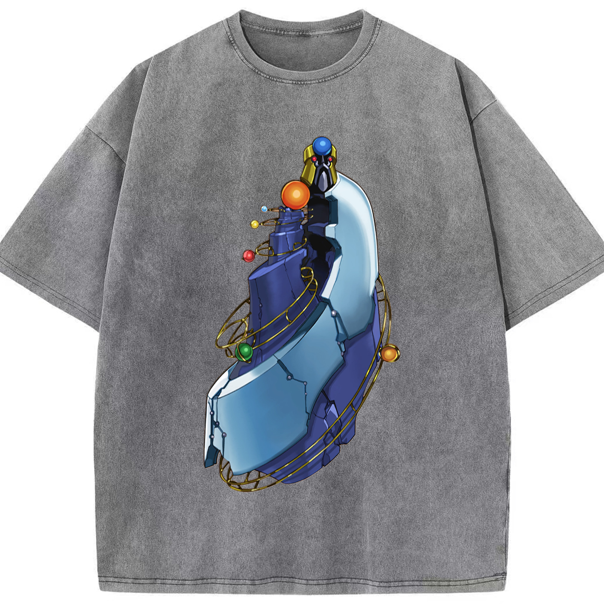 （画像用） 遊☆戯☆王 Yu-Gi-Oh! 綿100% ヴィンテージ風 半袖Tシャツ（フロントプリント）