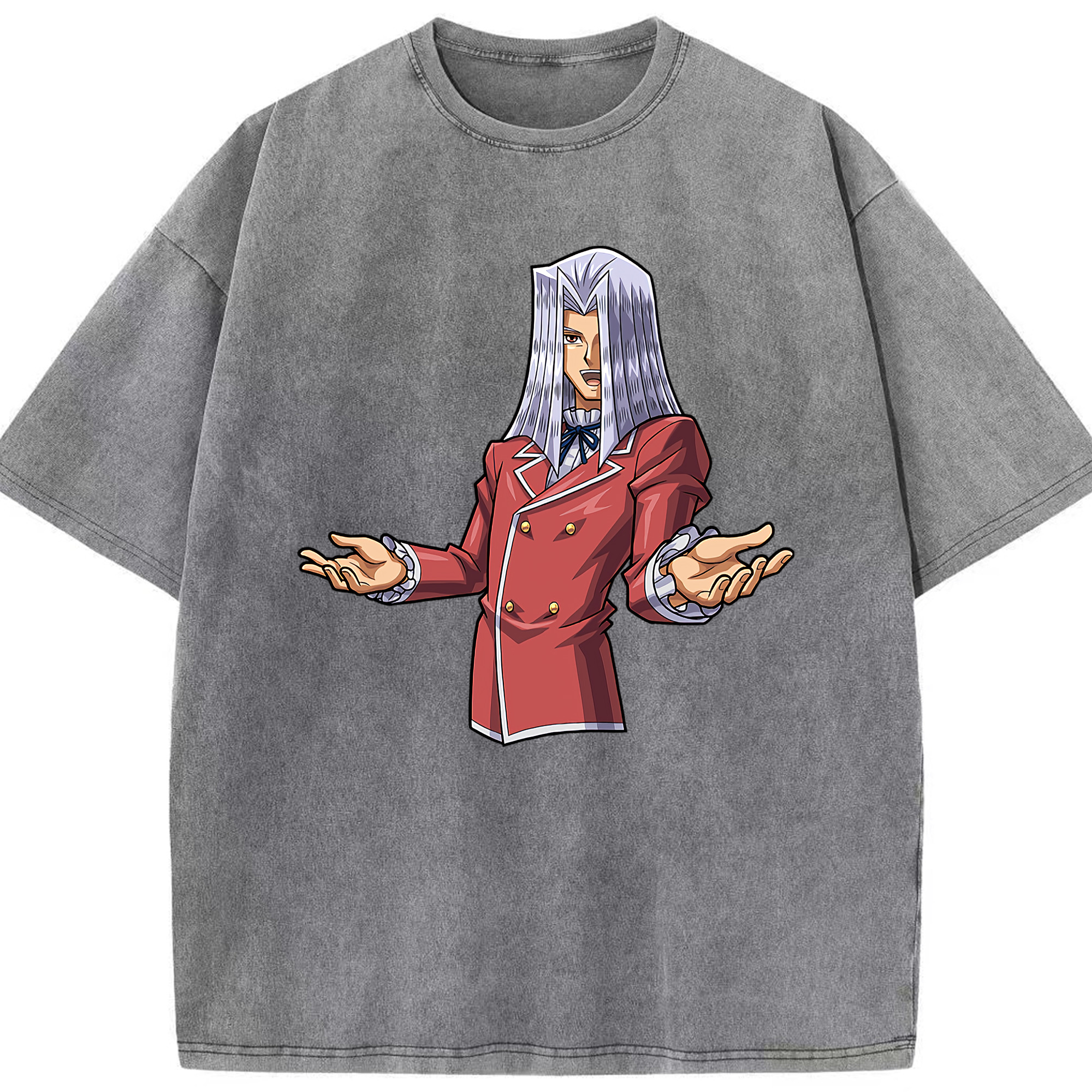 （画像用） 遊☆戯☆王 Yu-Gi-Oh! 綿100% ヴィンテージ風 半袖Tシャツ（フロントプリント）