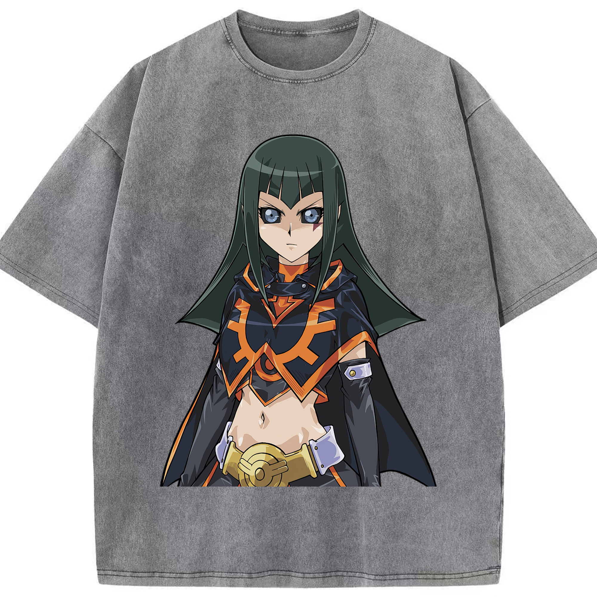 （画像用） 遊☆戯☆王 Yu-Gi-Oh! 綿100% ヴィンテージ風 半袖Tシャツ（フロントプリント）