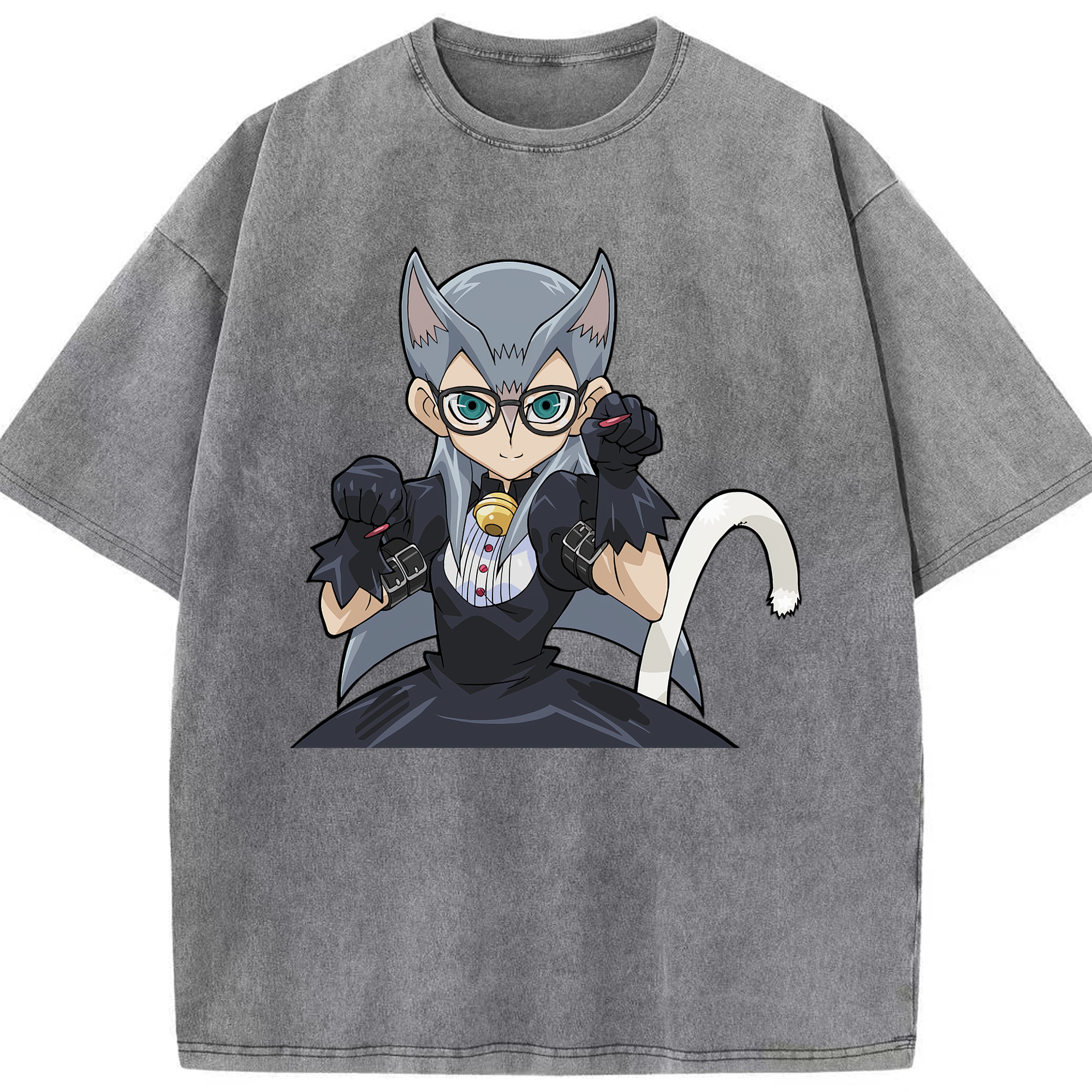 （画像用） 遊☆戯☆王 Yu-Gi-Oh! 綿100% ヴィンテージ風 半袖Tシャツ（フロントプリント）