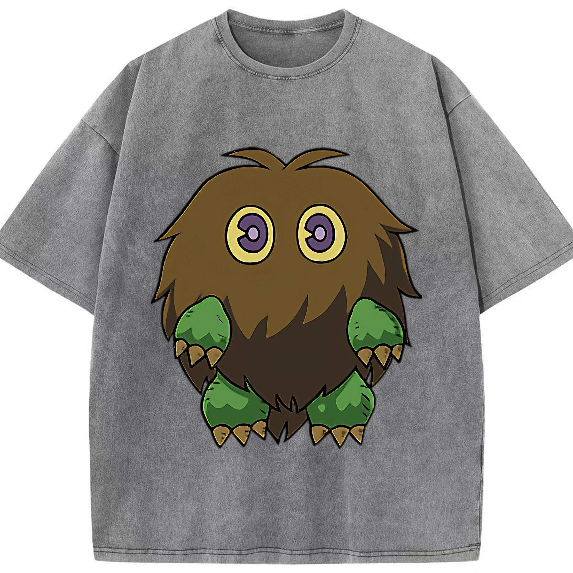 （画像用） 遊☆戯☆王 Yu-Gi-Oh! 綿100% ヴィンテージ風 半袖Tシャツ（フロントプリント）
