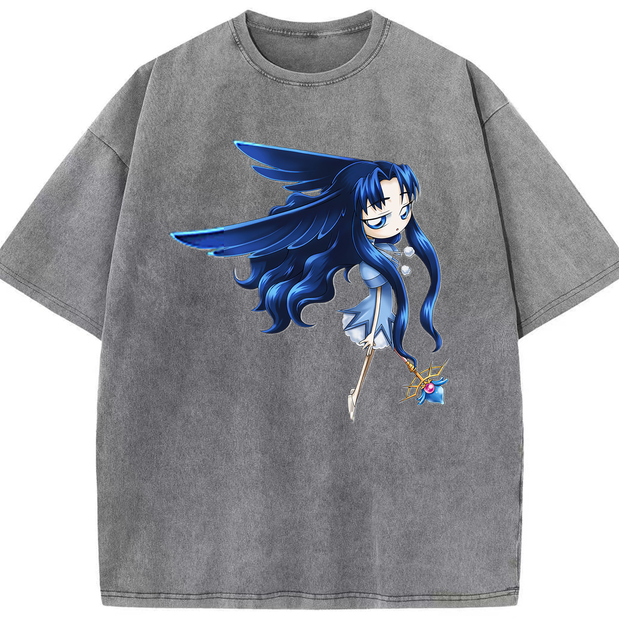（画像用） 遊☆戯☆王 Yu-Gi-Oh! 綿100% ヴィンテージ風 半袖Tシャツ（フロントプリント）