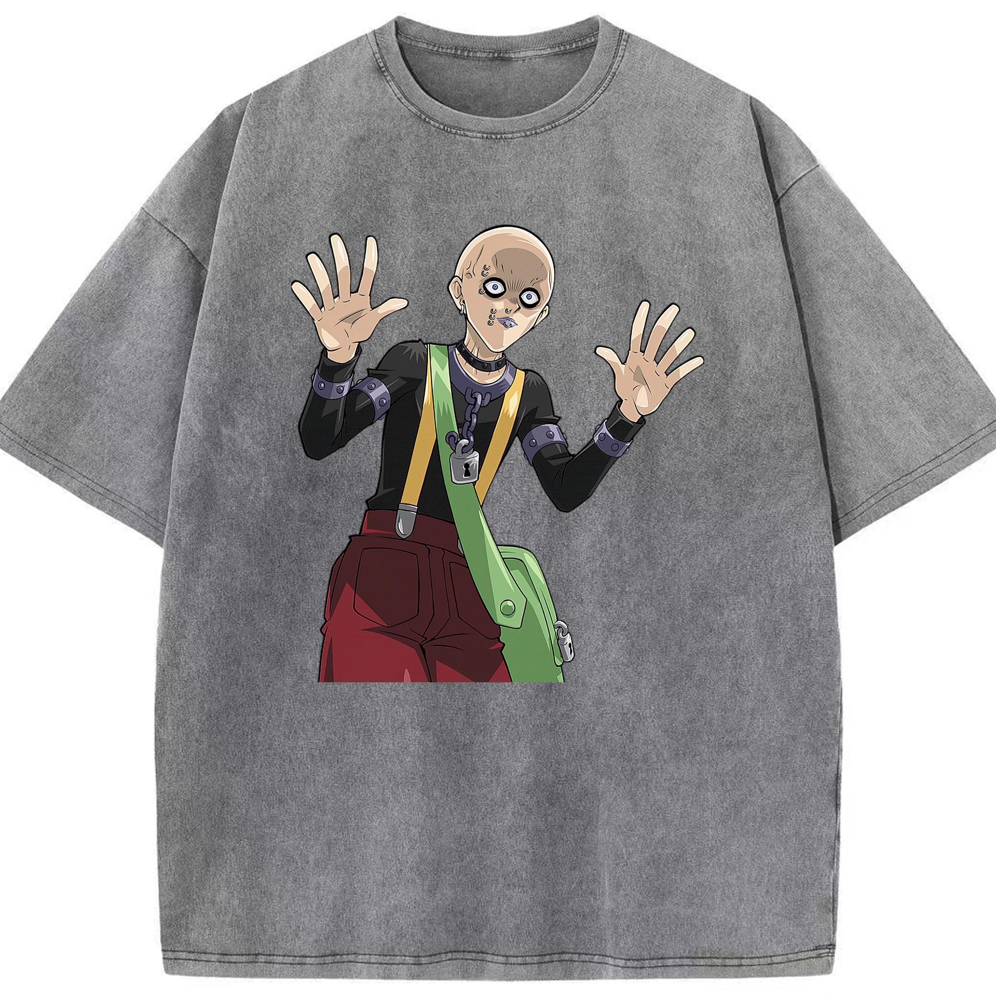 （画像用） 遊☆戯☆王 Yu-Gi-Oh! 綿100% ヴィンテージ風 半袖Tシャツ（フロントプリント）