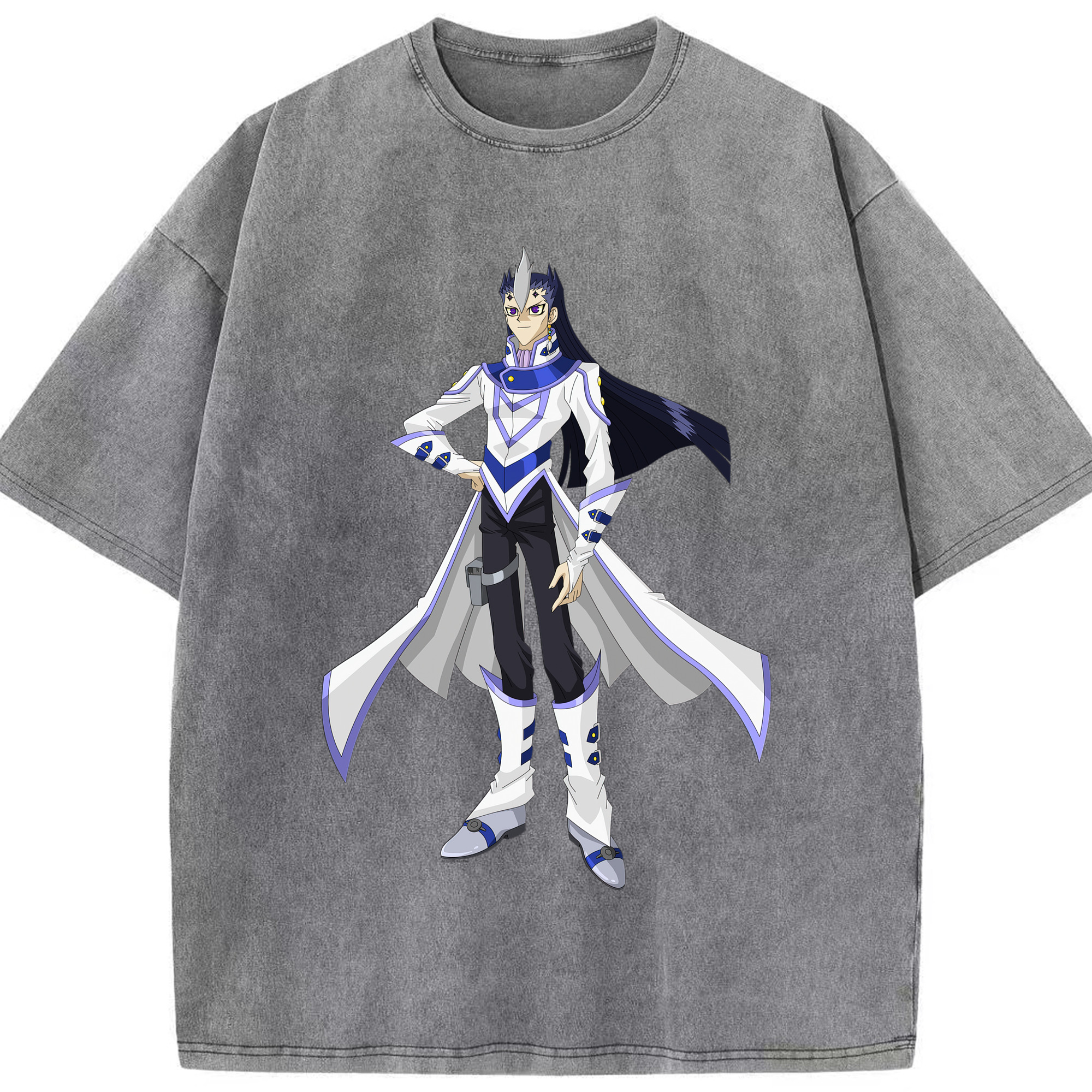 （画像用） 遊☆戯☆王 Yu-Gi-Oh! 綿100% ヴィンテージ風 半袖Tシャツ（フロントプリント）