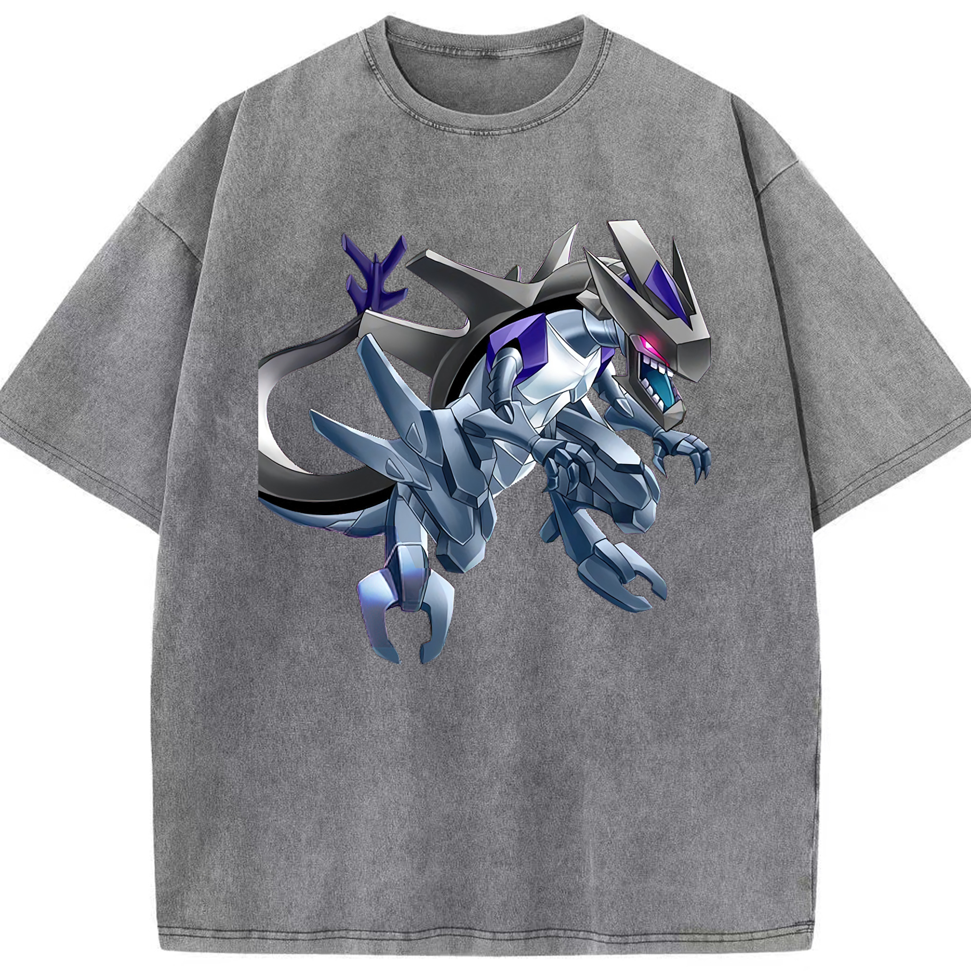 （画像用） 遊☆戯☆王 Yu-Gi-Oh! 綿100% ヴィンテージ風 半袖Tシャツ（フロントプリント）