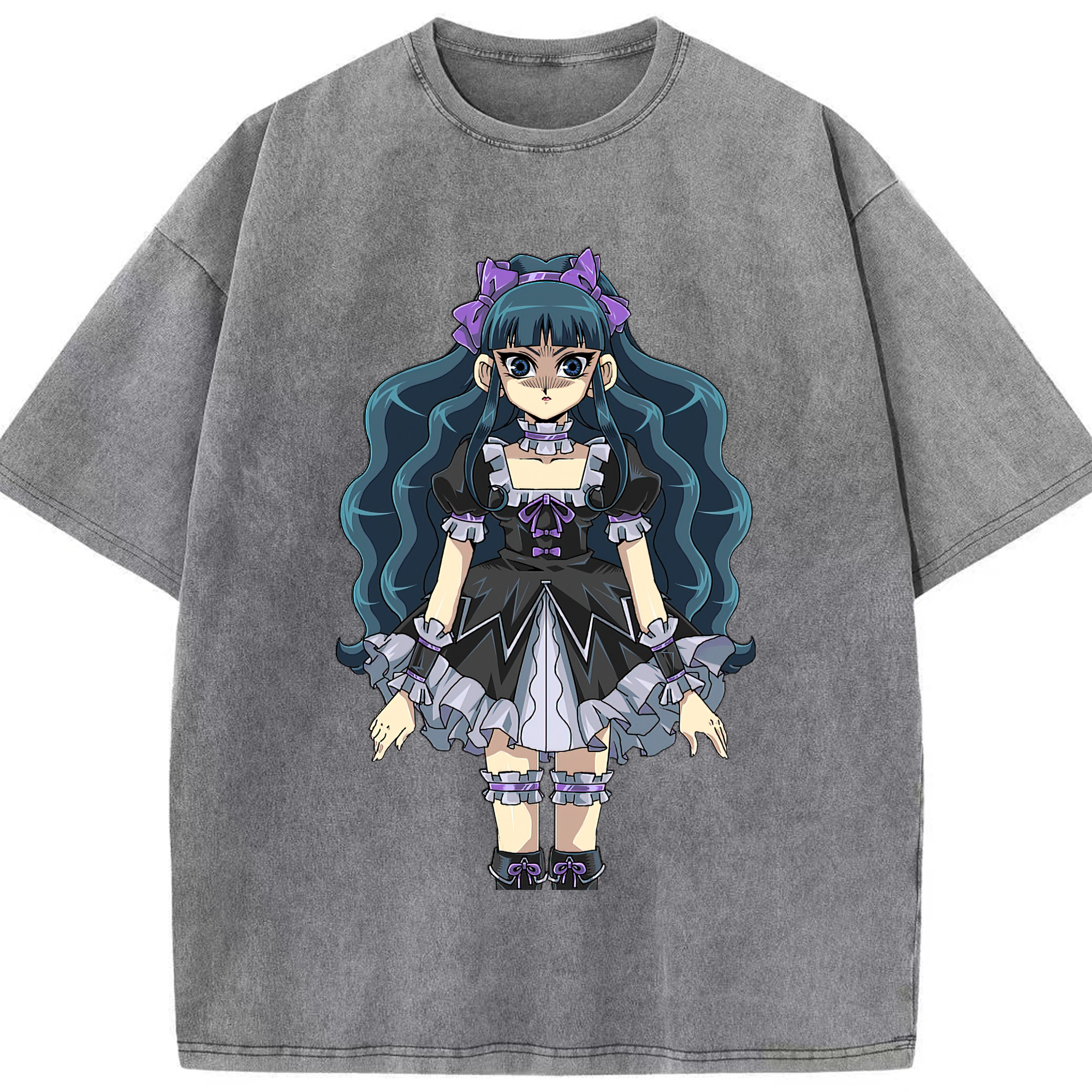 （画像用） 遊☆戯☆王 Yu-Gi-Oh! 綿100% ヴィンテージ風 半袖Tシャツ（フロントプリント）