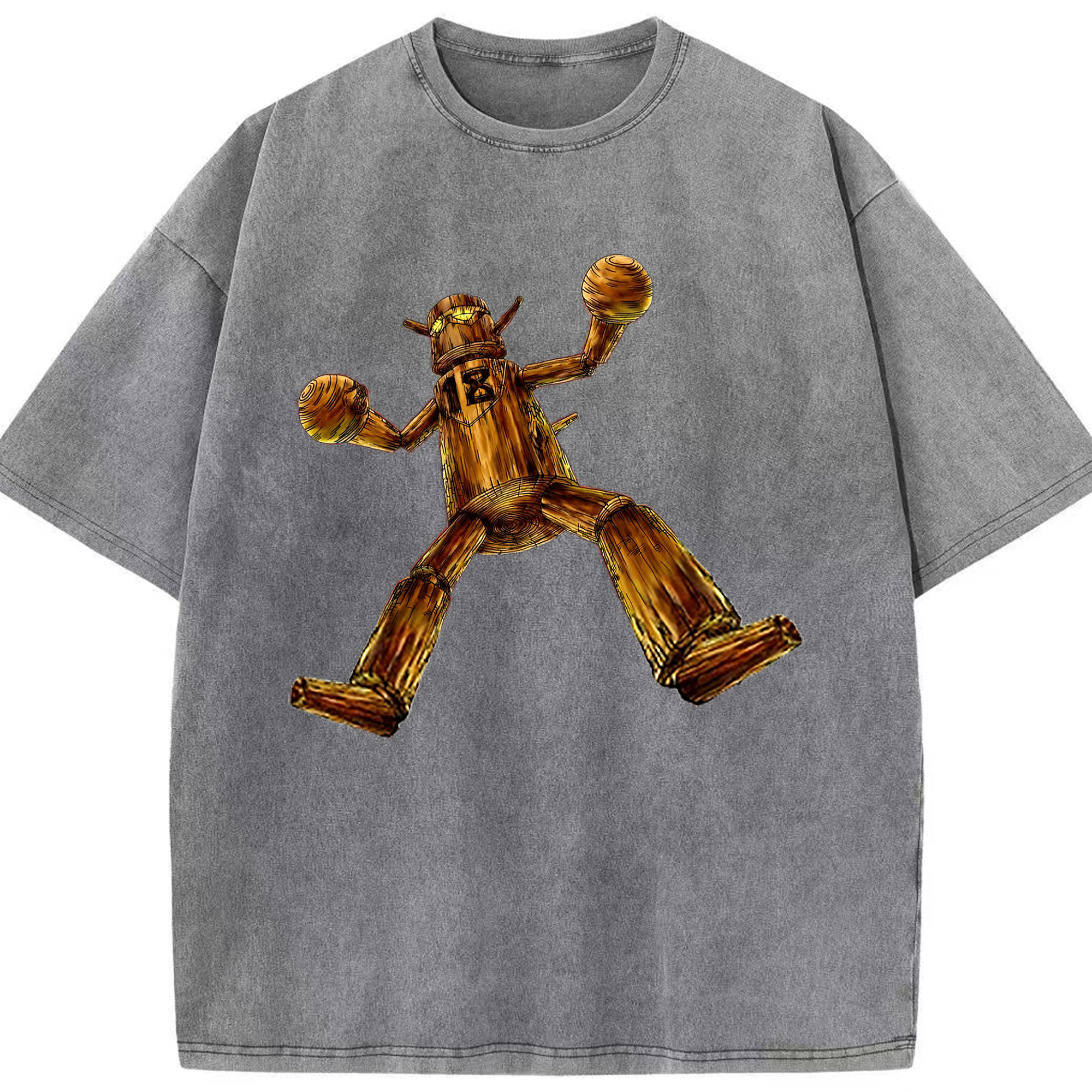 （画像用） 遊☆戯☆王 Yu-Gi-Oh! 綿100% ヴィンテージ風 半袖Tシャツ（フロントプリント）