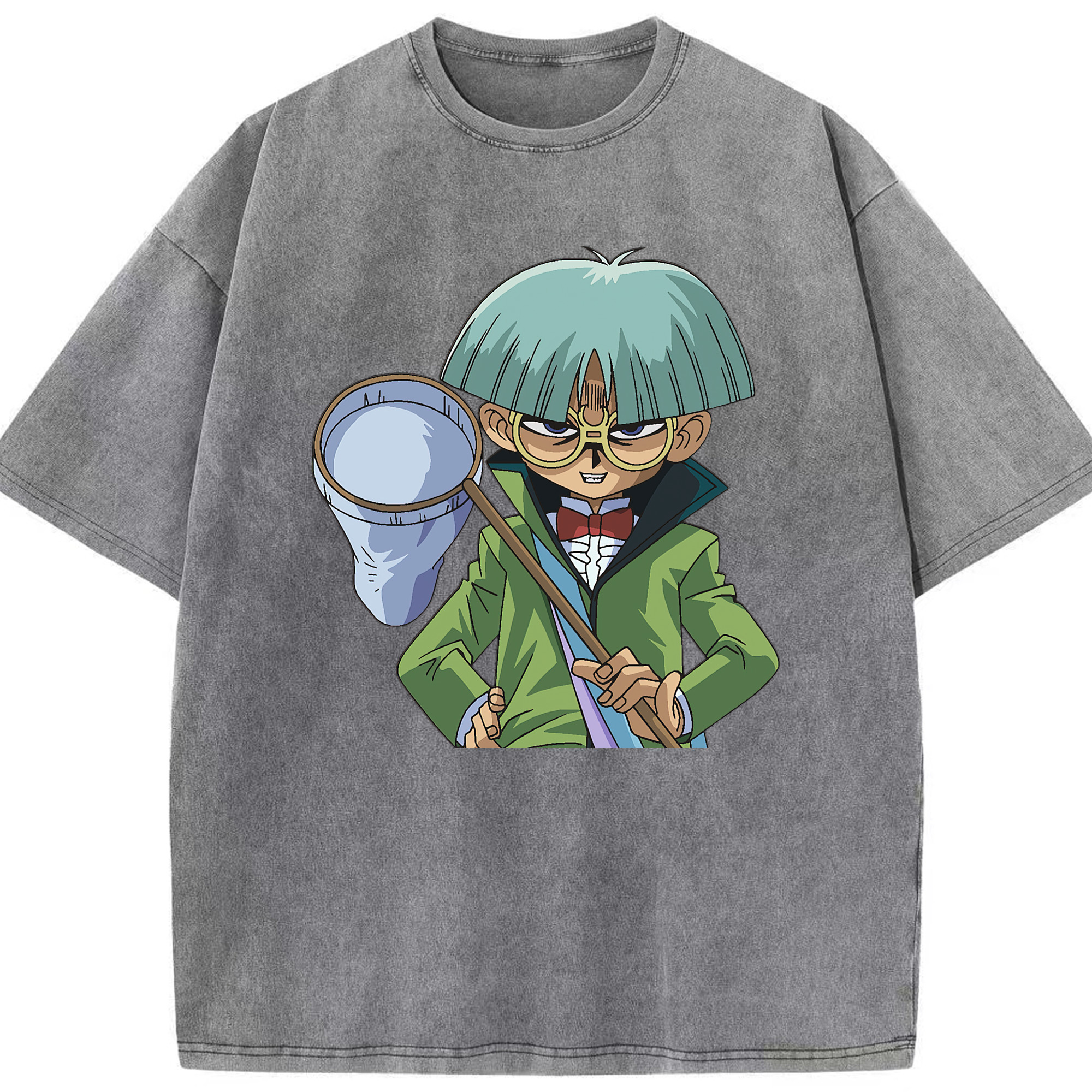 （画像用） 遊☆戯☆王 Yu-Gi-Oh! 綿100% ヴィンテージ風 半袖Tシャツ（フロントプリント）