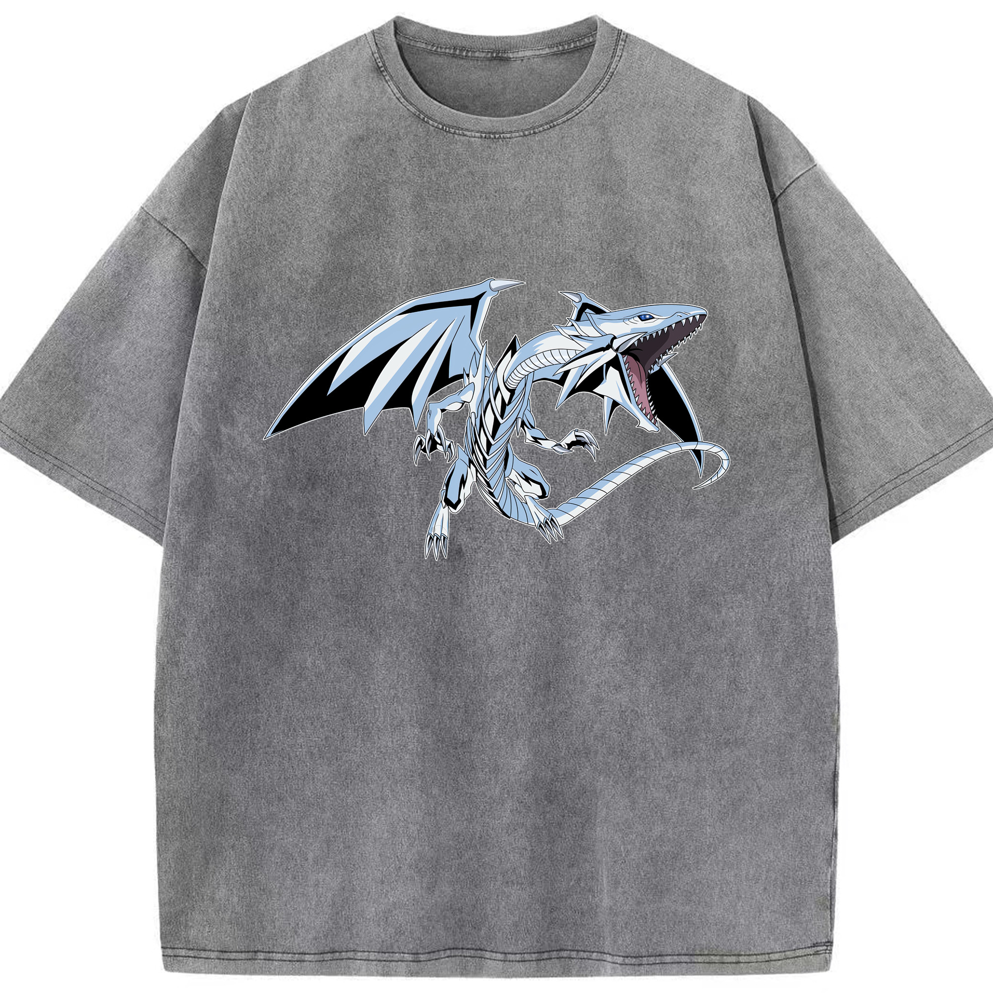 （画像用） 遊☆戯☆王 Yu-Gi-Oh! 綿100% ヴィンテージ風 半袖Tシャツ（フロントプリント）