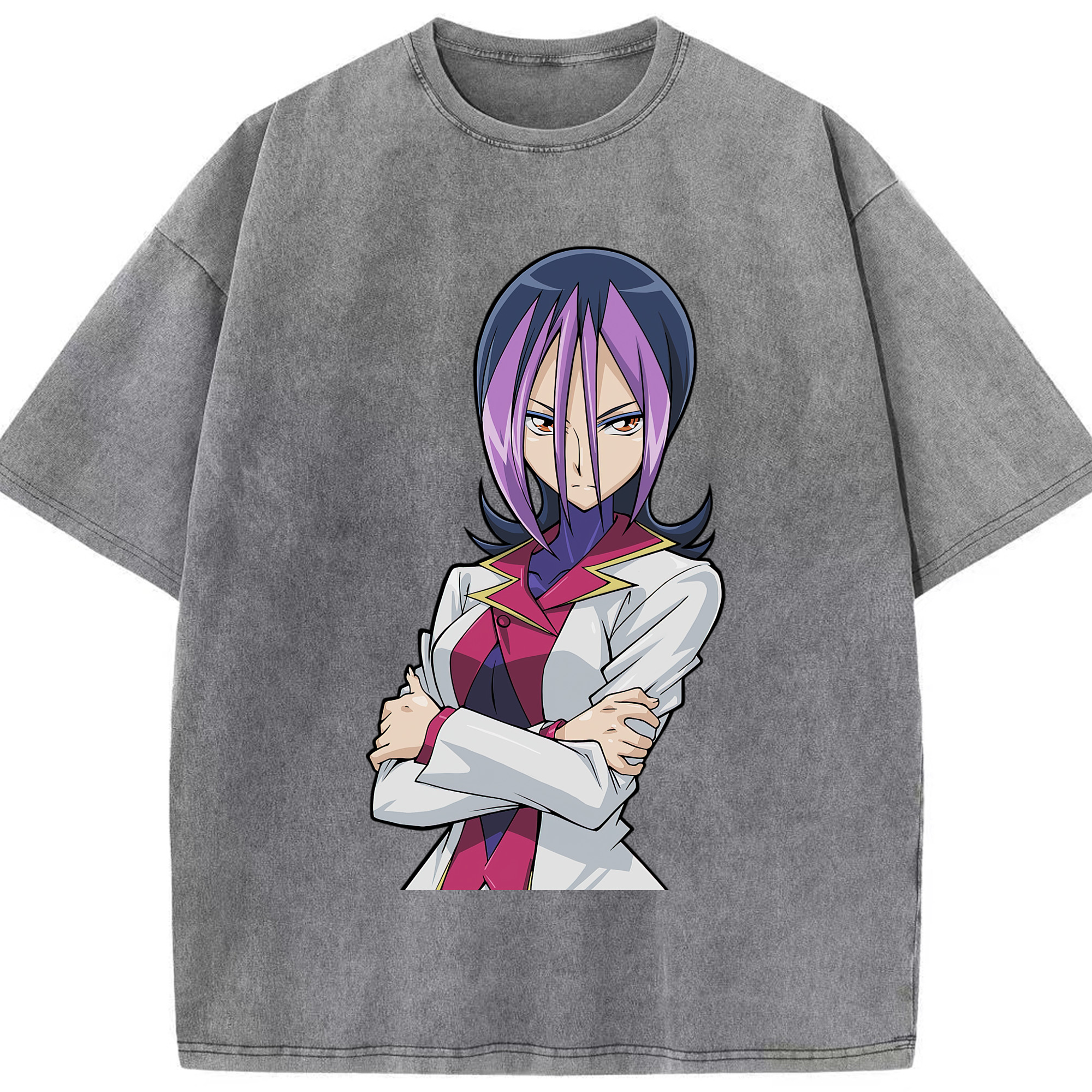 （画像用） 遊☆戯☆王 Yu-Gi-Oh! 綿100% ヴィンテージ風 半袖Tシャツ（フロントプリント）