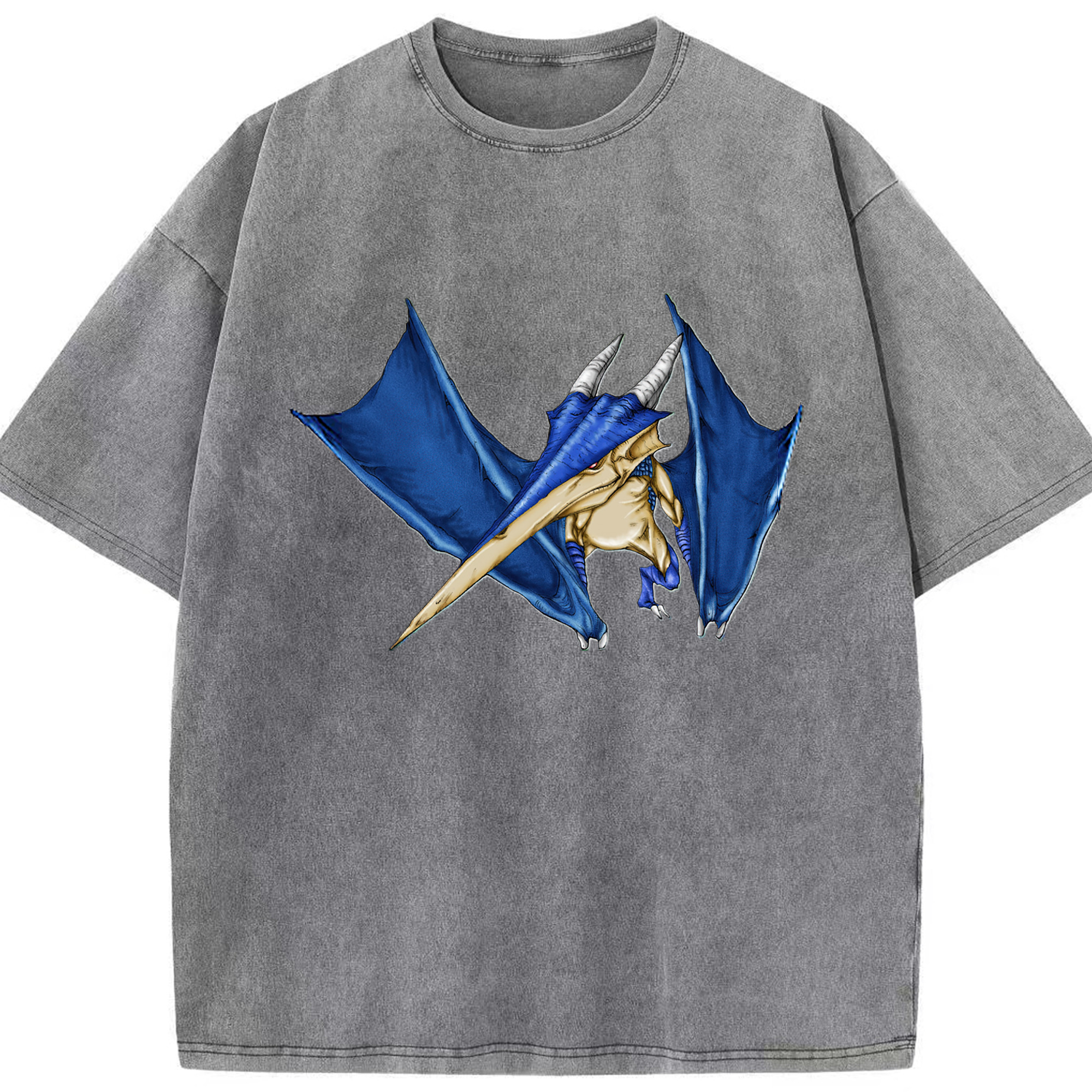 （画像用） 遊☆戯☆王 Yu-Gi-Oh! 綿100% ヴィンテージ風 半袖Tシャツ（フロントプリント）